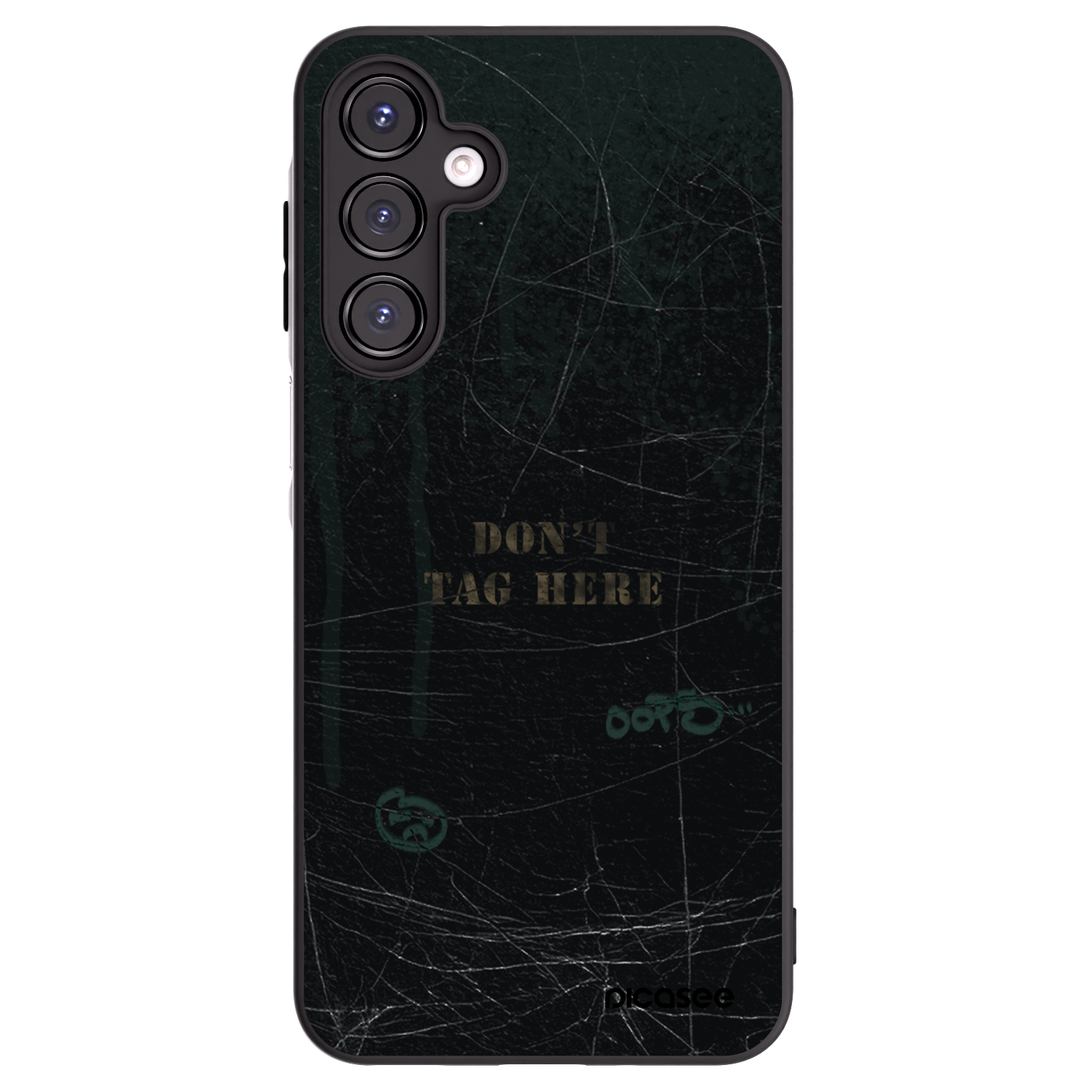 Picasee silikonový černý obal pro Samsung Galaxy A16 5G - DON´T TAG