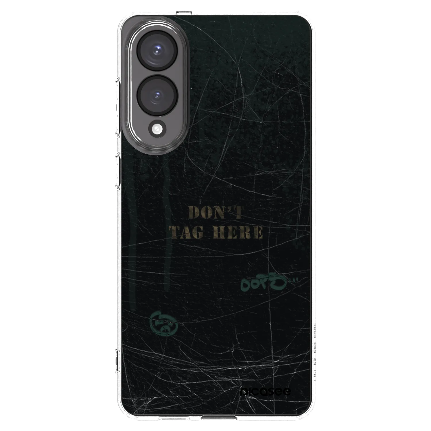 Picasee silikonový průhledný obal pro Samsung Galaxy S25 Edge 5G - DON´T TAG
