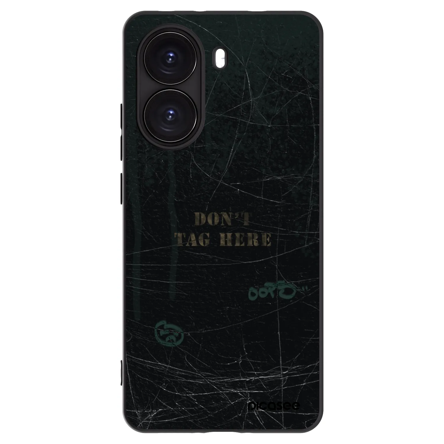 Picasee silikonový černý obal pro Xiaomi Poco X7 Pro 5G - DON´T TAG