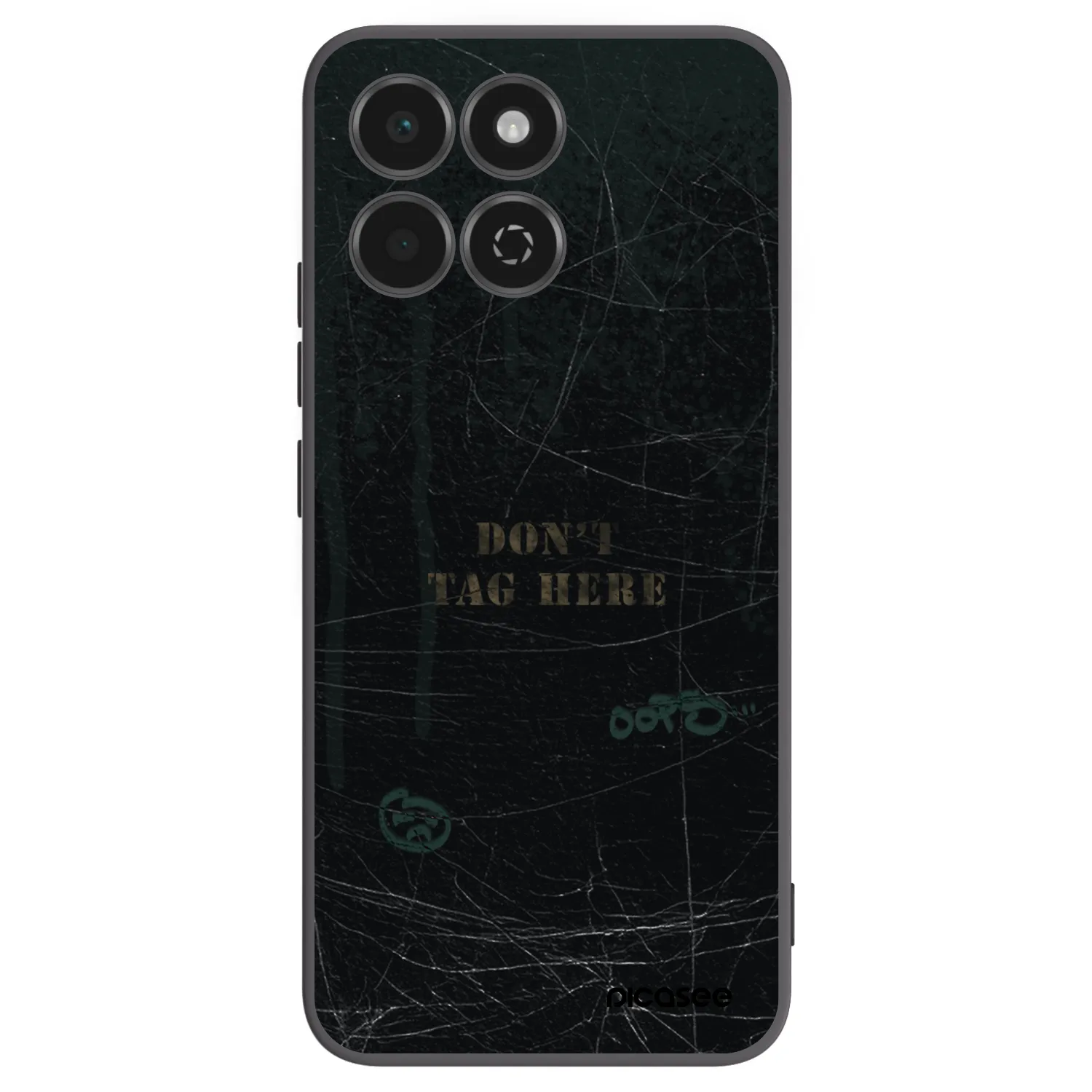 Picasee silikonový černý obal pro Honor 200 Smart 5G - DON´T TAG
