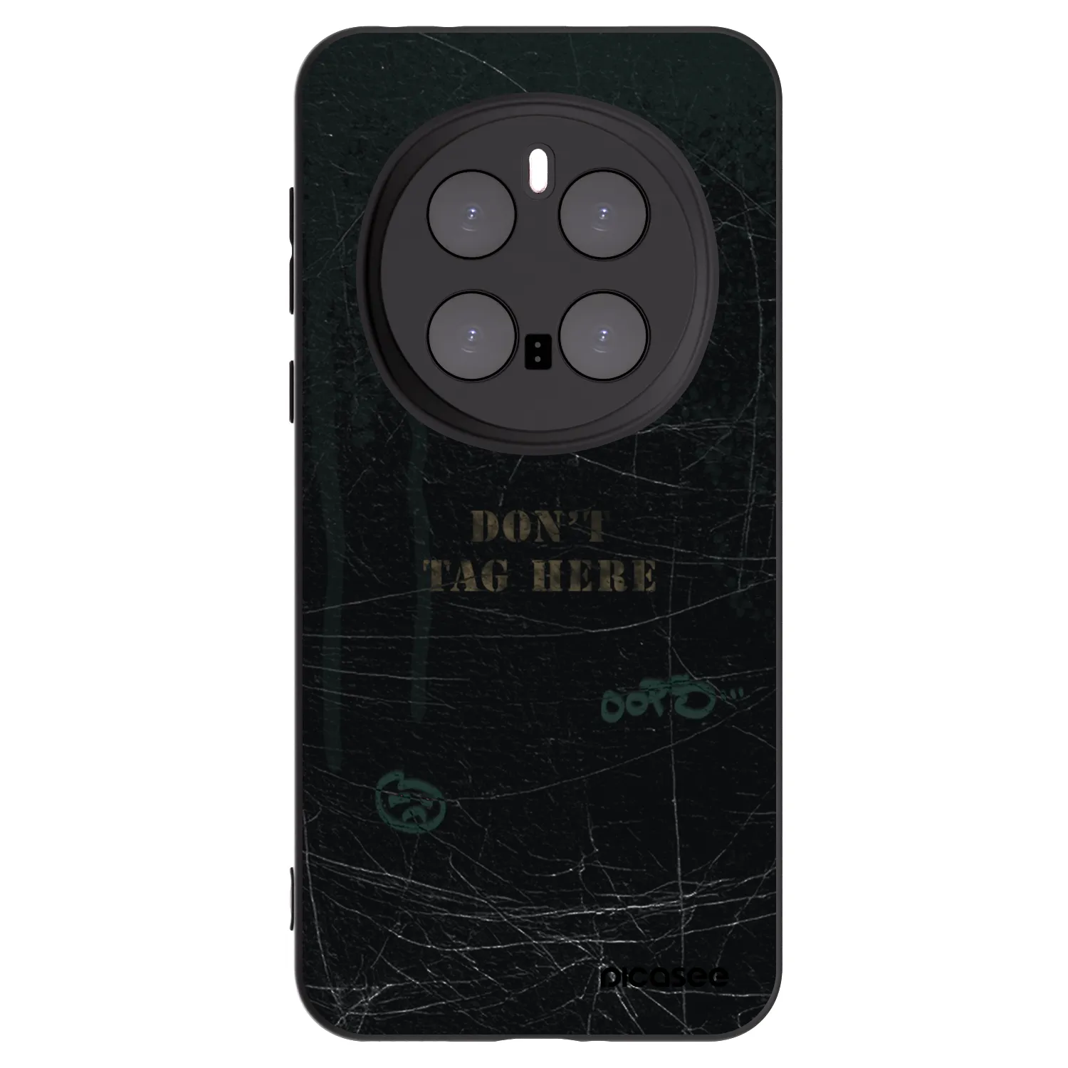 Picasee silikonový černý obal pro Honor Magic7 Pro 5G - DON´T TAG