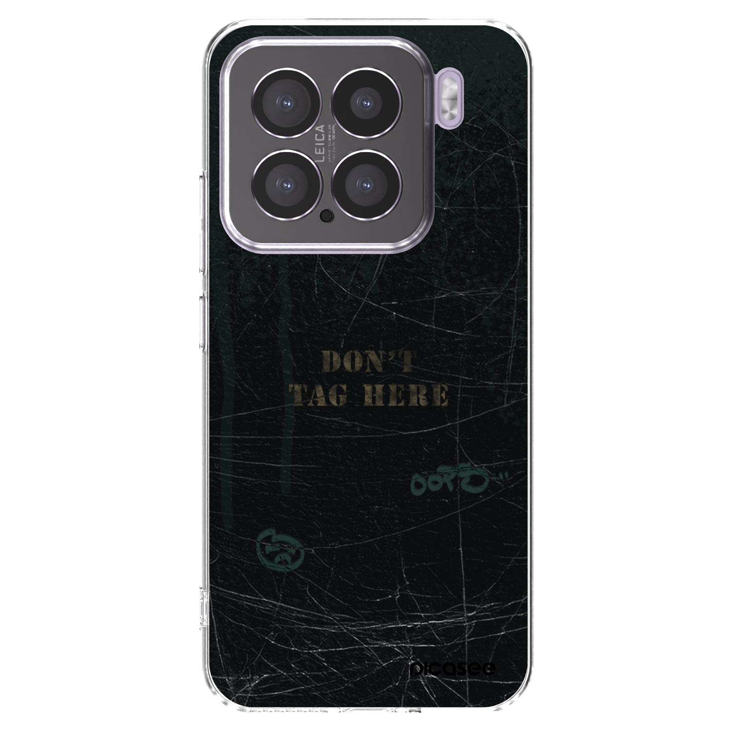 Picasee silikonový průhledný obal pro Xiaomi 15 - DON´T TAG