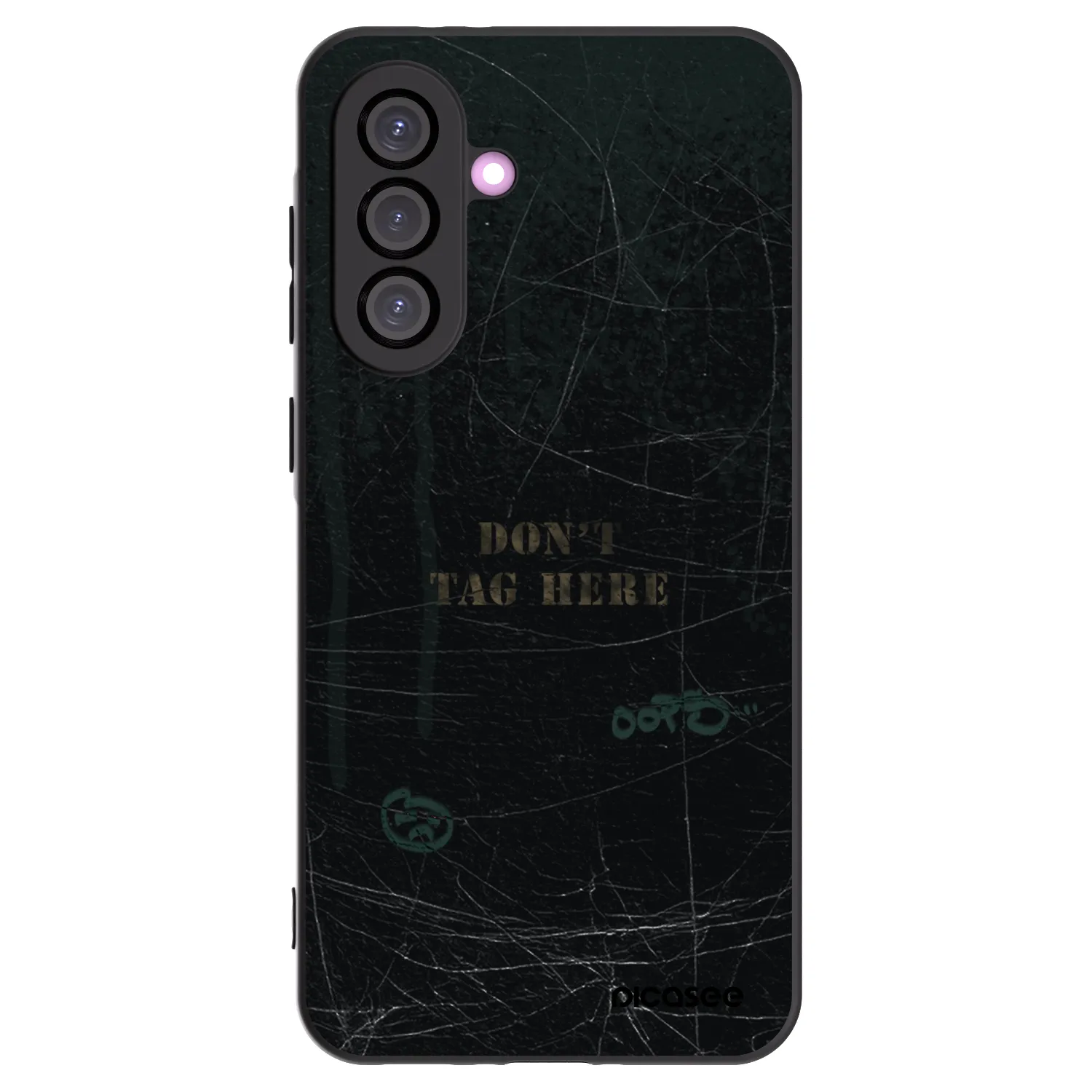 Picasee silikonový černý obal pro Samsung Galaxy A56 5G A566B - DON´T TAG