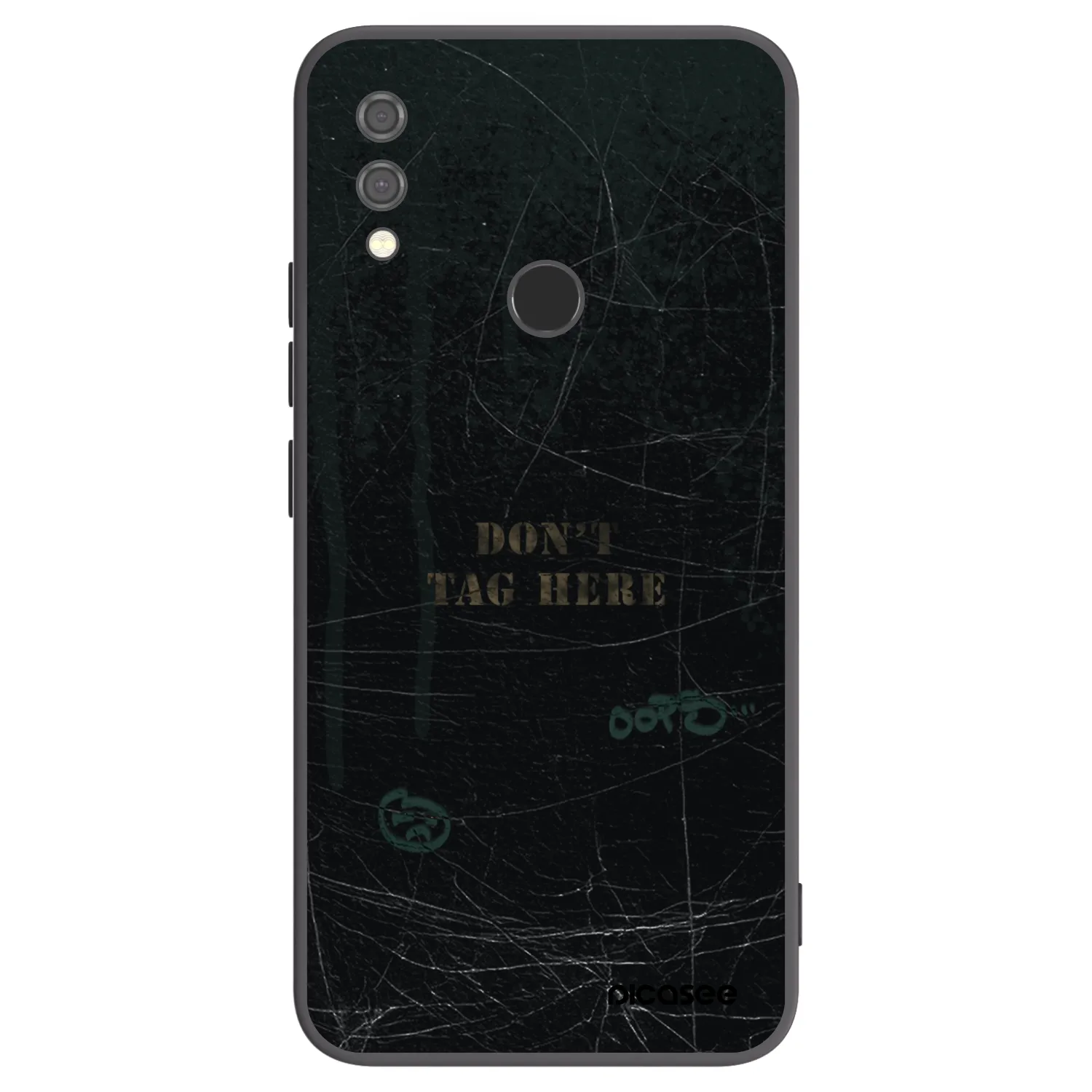 Picasee silikonový černý obal pro Xiaomi Redmi Note 7 - DON´T TAG