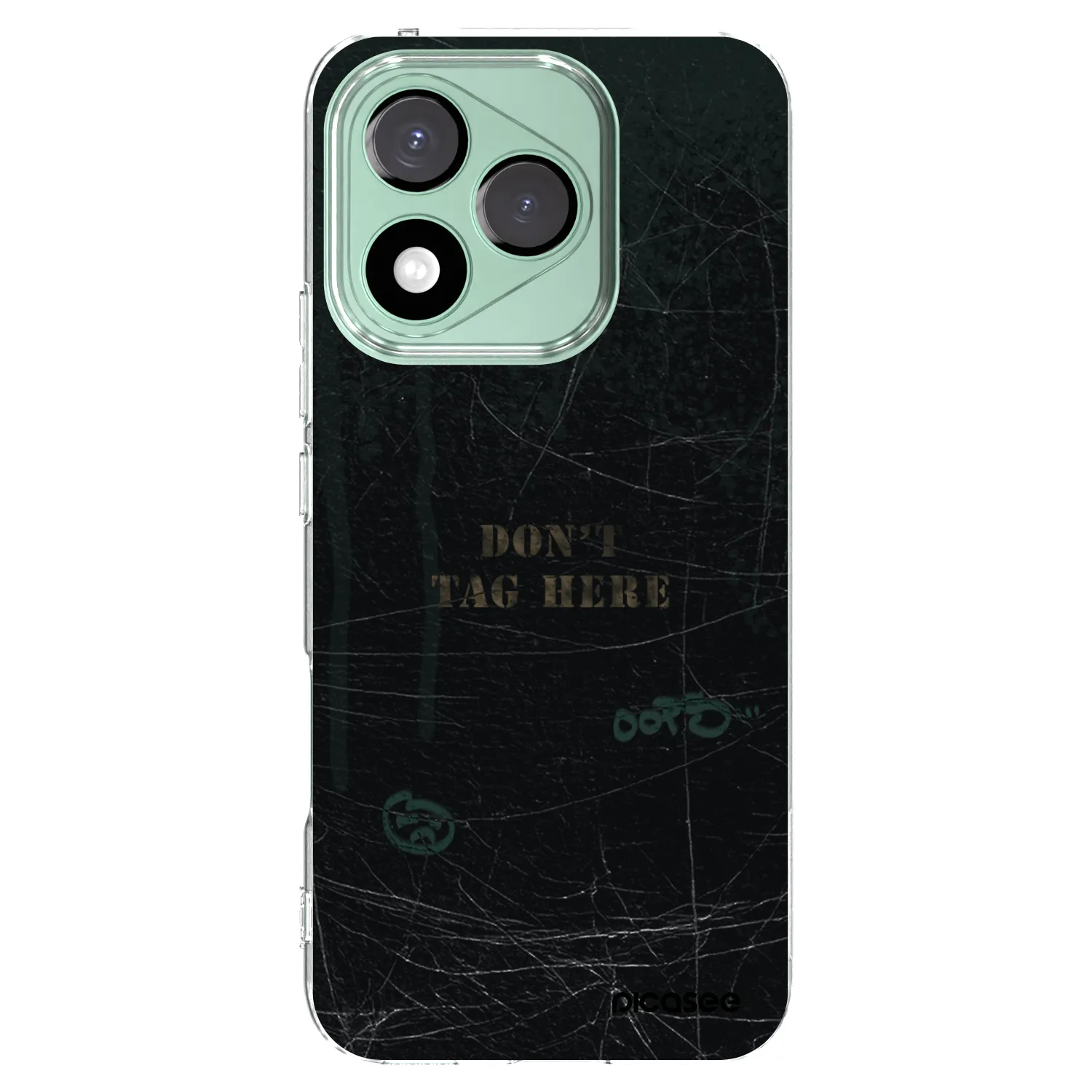Picasee silikonový průhledný obal pro Honor 400 Lite 5G - DON´T TAG