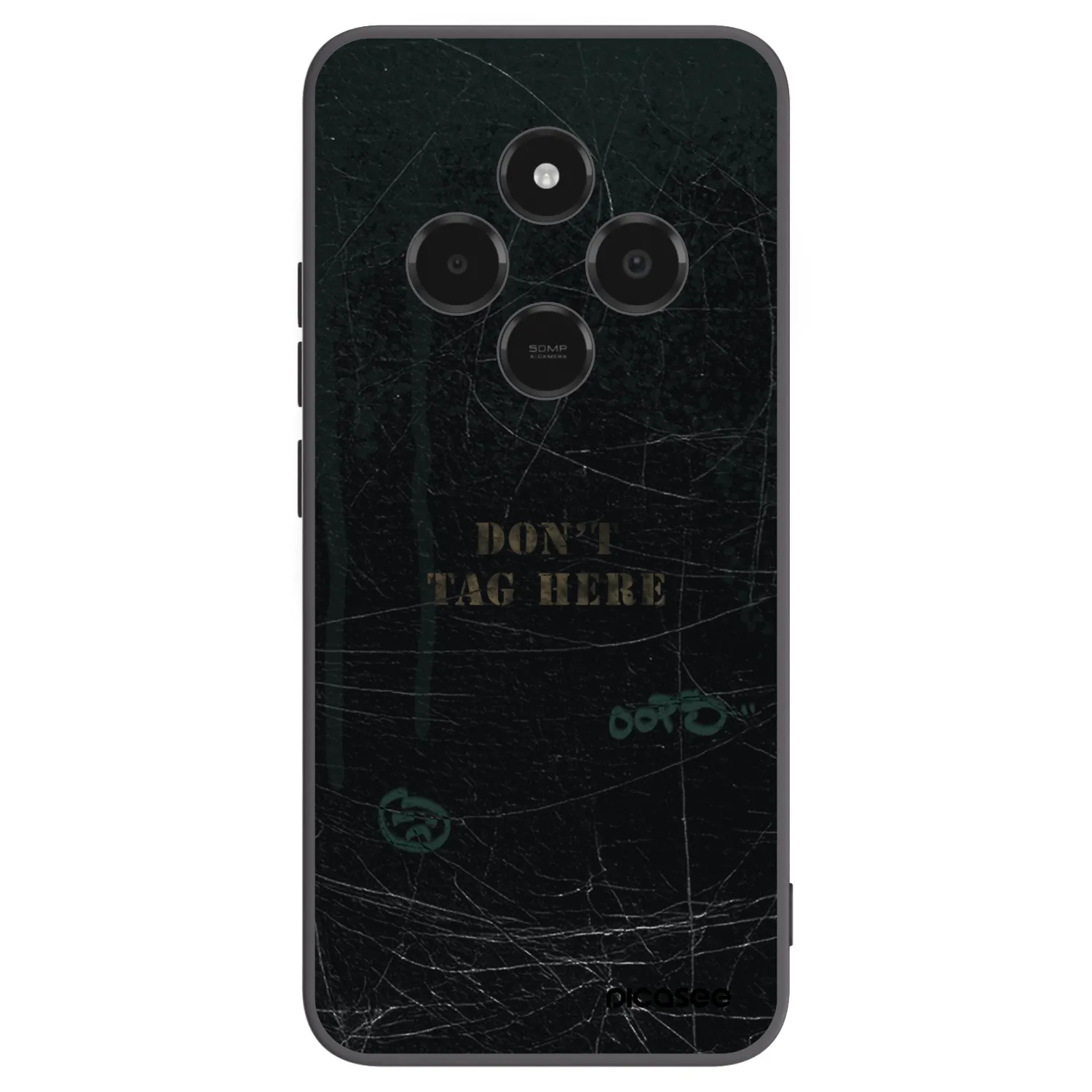Picasee silikonový černý obal pro Xiaomi Poco C75 - DON´T TAG