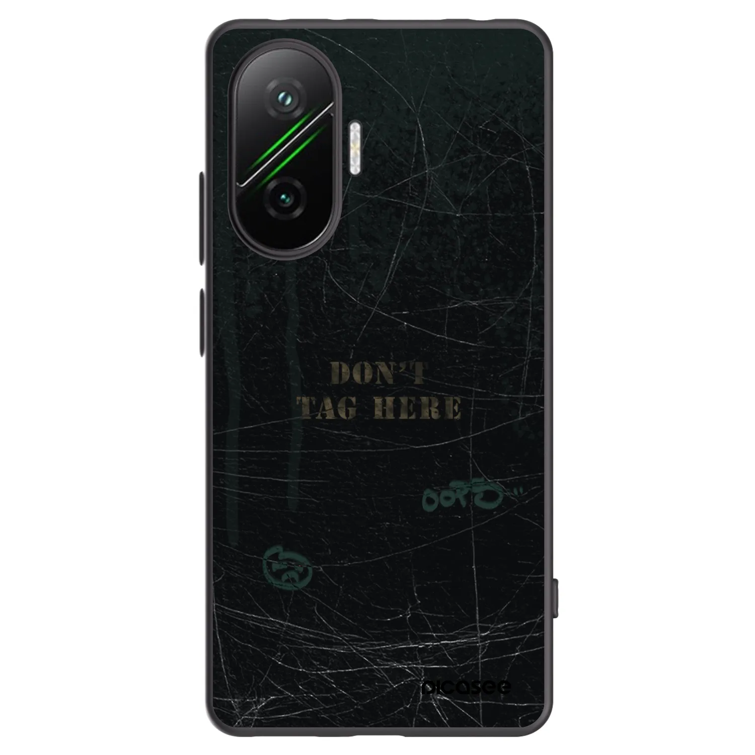 Picasee silikonový černý obal pro Xiaomi Poco F7 Pro 5G - DON´T TAG