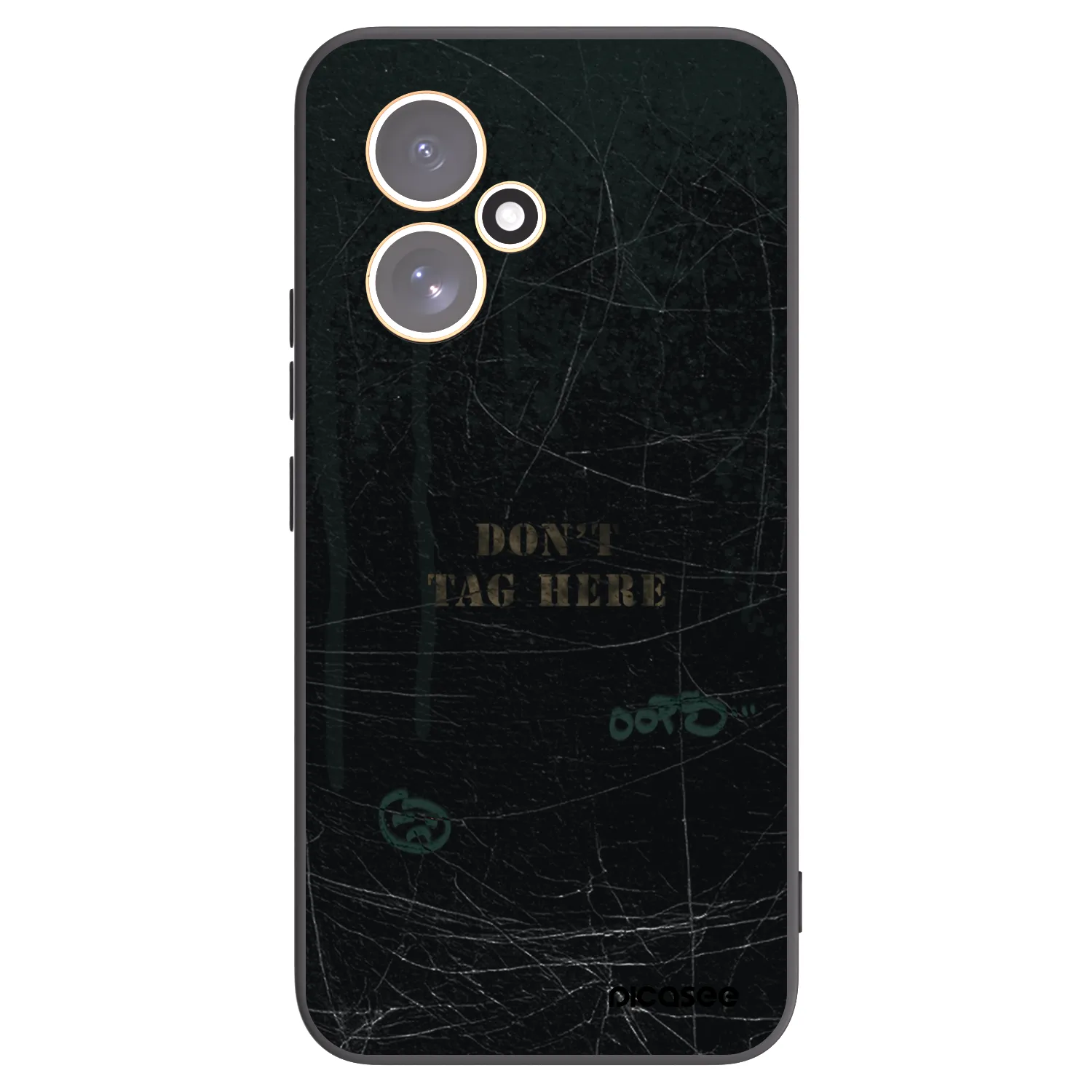 Picasee silikonový černý obal pro Honor 400 5G - DON´T TAG