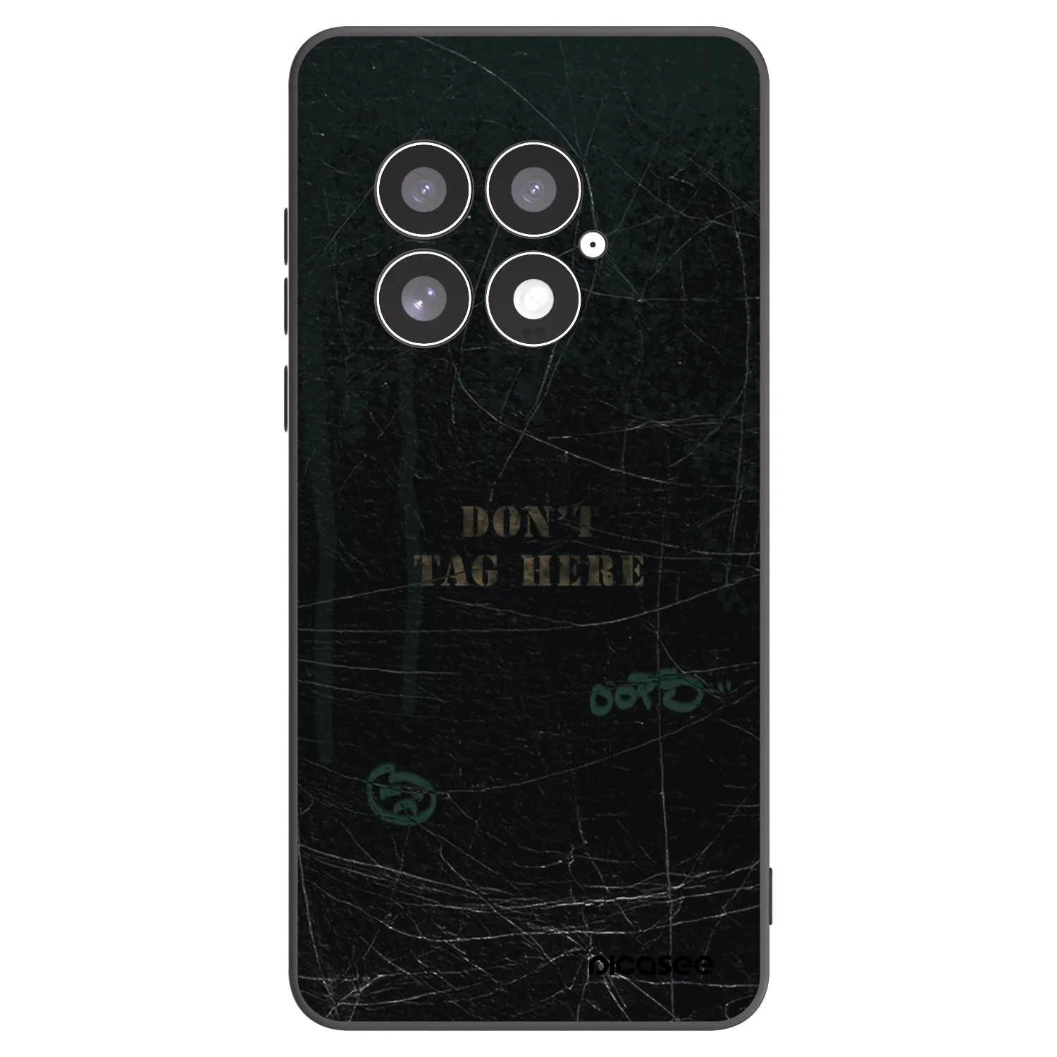 Picasee silikonový černý obal pro OnePlus 13 5G - DON´T TAG