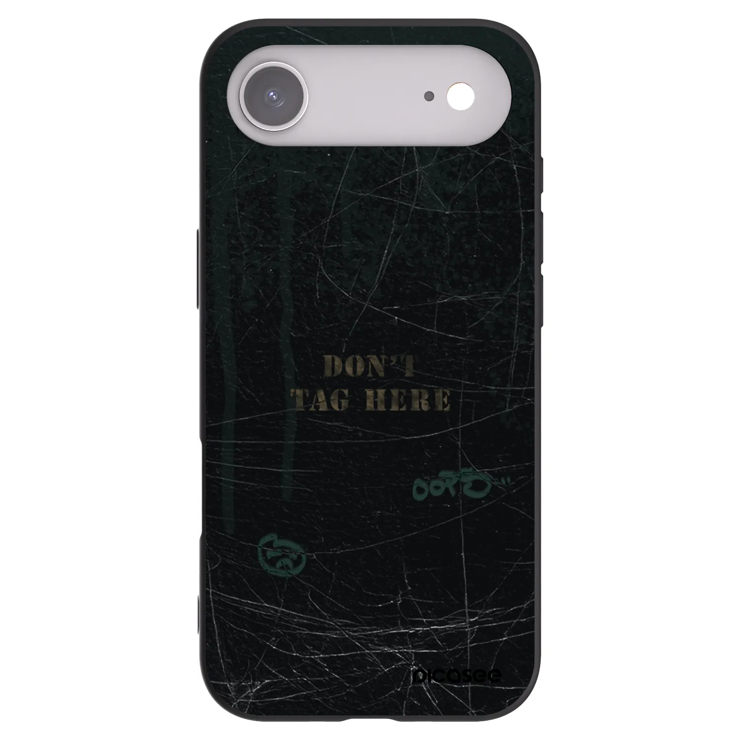 Picasee silikonový černý obal pro Apple iPhone Air - DON´T TAG