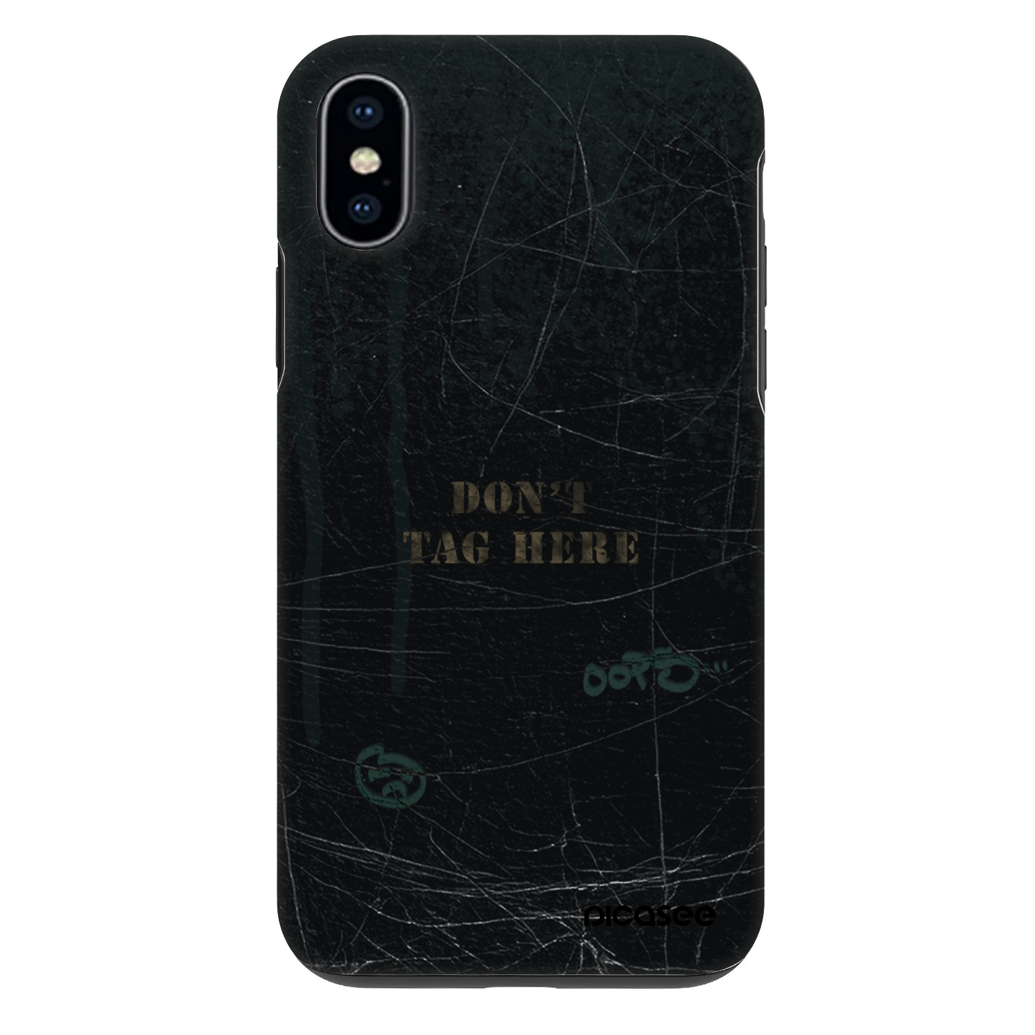 Picasee Fashion Case pro Apple iPhone X/XS - DON´T TAG
