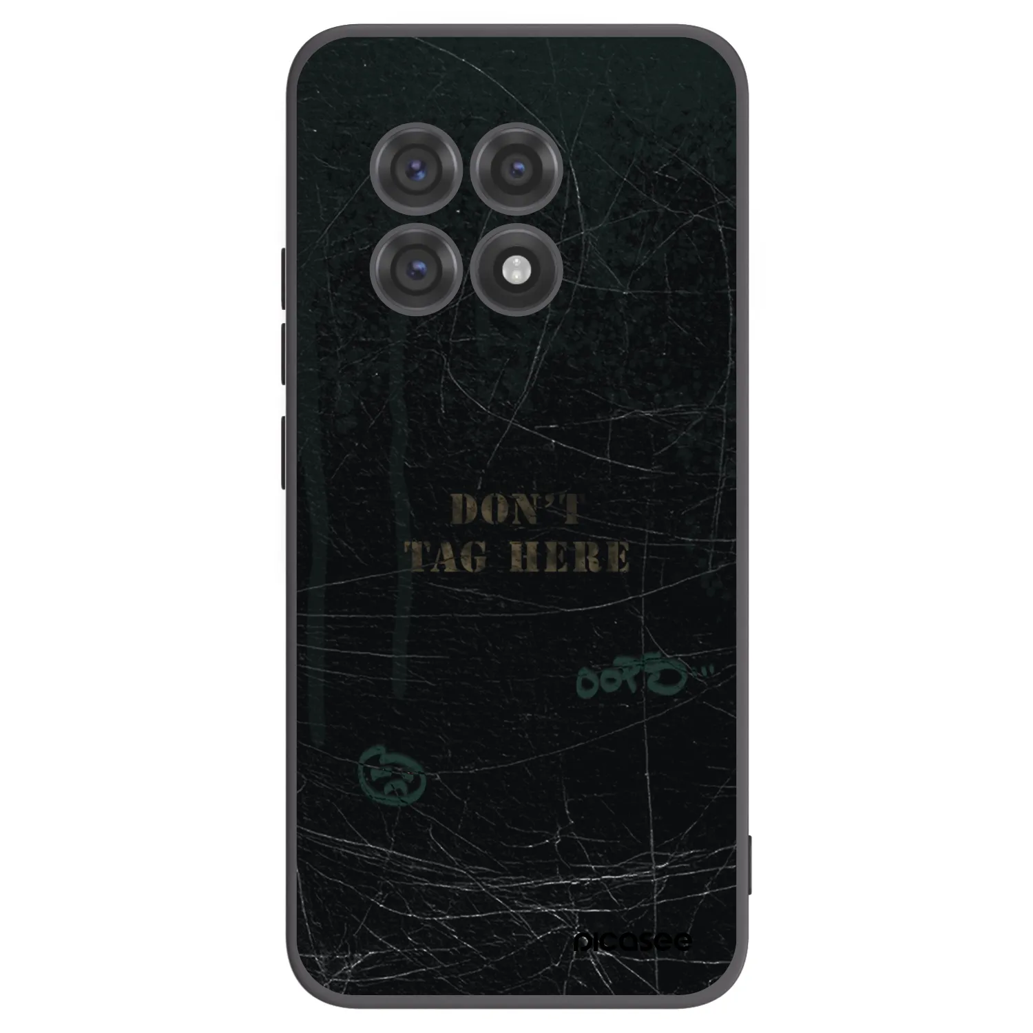 Picasee silikonový černý obal pro OnePlus 13R 5G - DON´T TAG