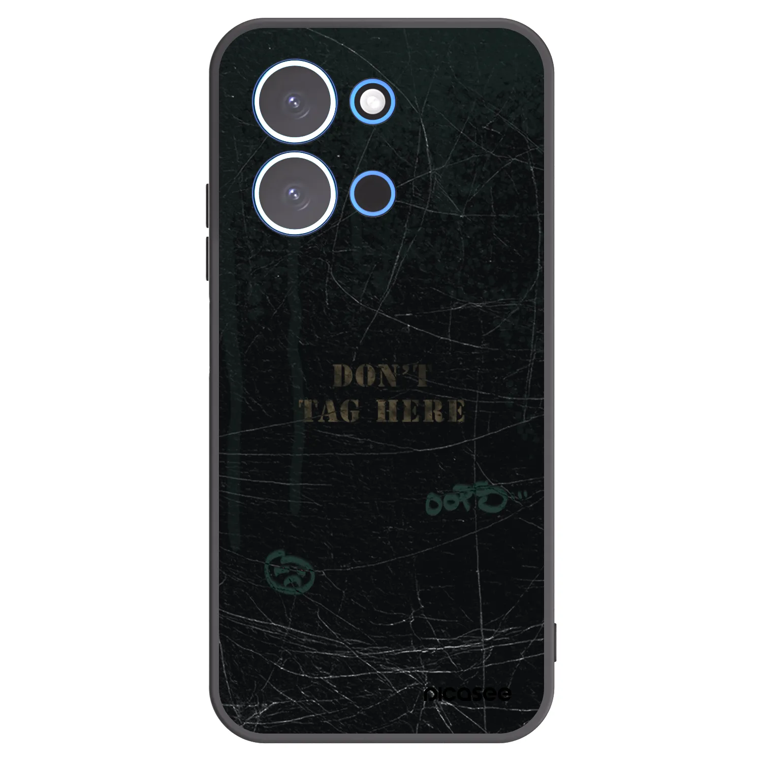 Picasee silikonový černý obal pro Xiaomi Redmi 15C 4G - DON´T TAG