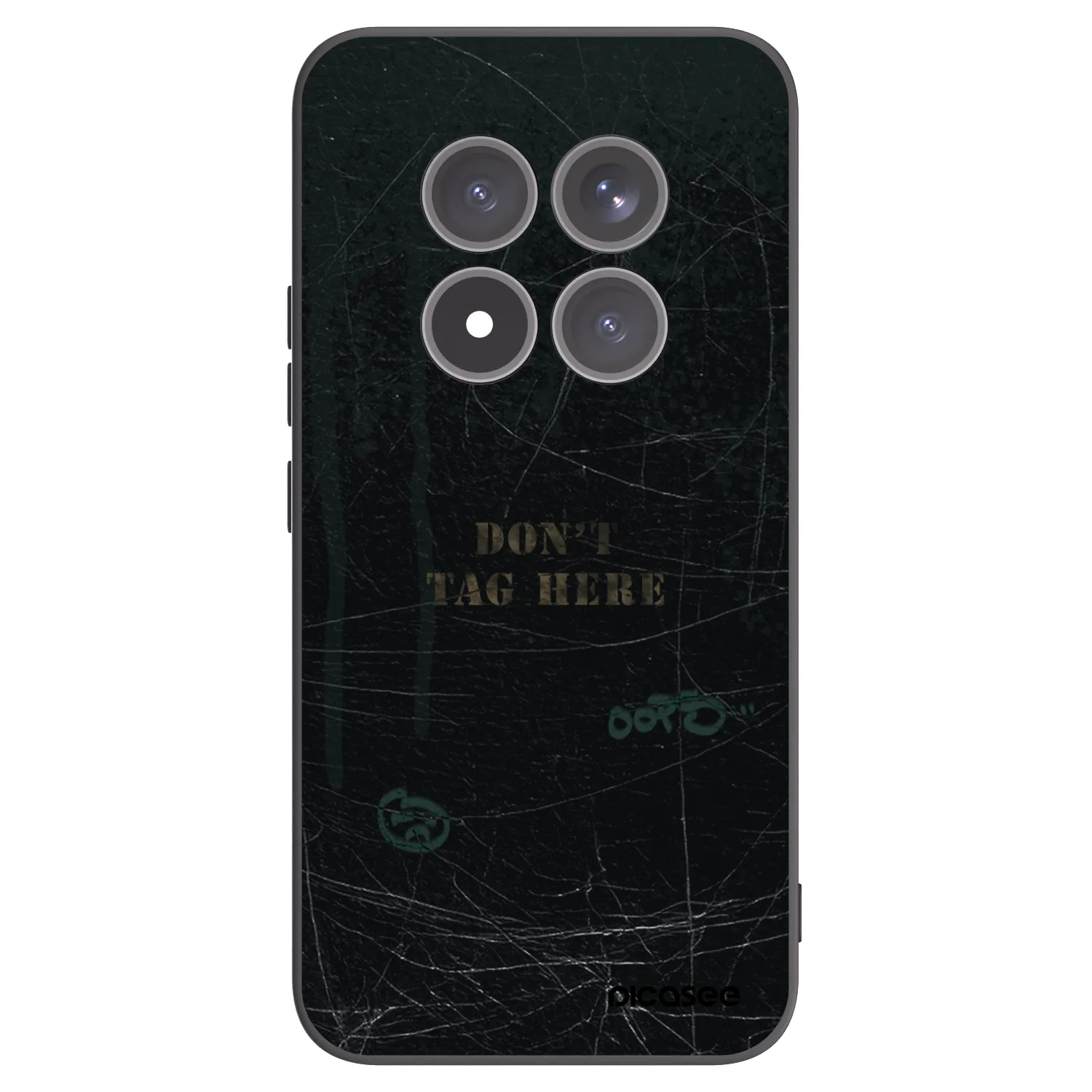 Picasee silikonový černý obal pro Xiaomi Redmi Note 15 Pro+ - DON´T TAG