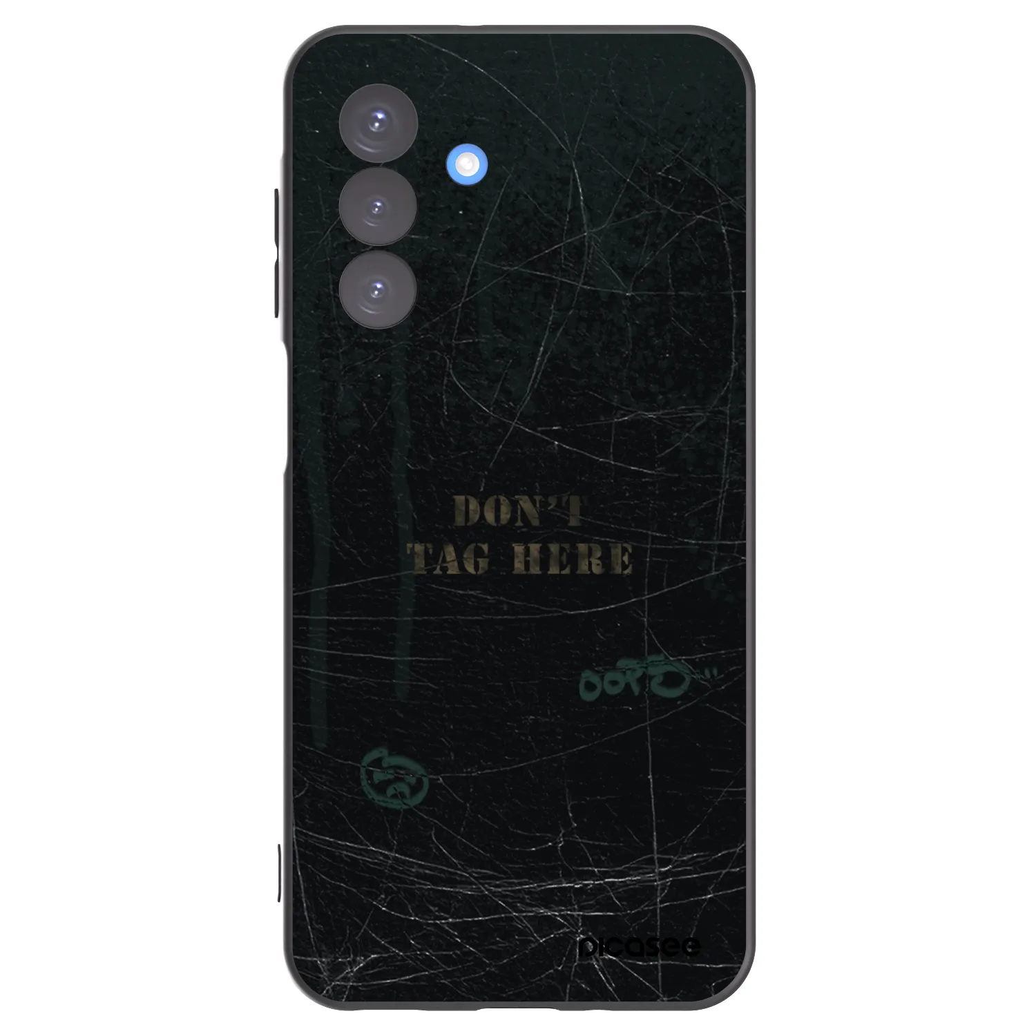 Picasee silikonový černý obal pro Samsung Galaxy A17 5G - DON´T TAG