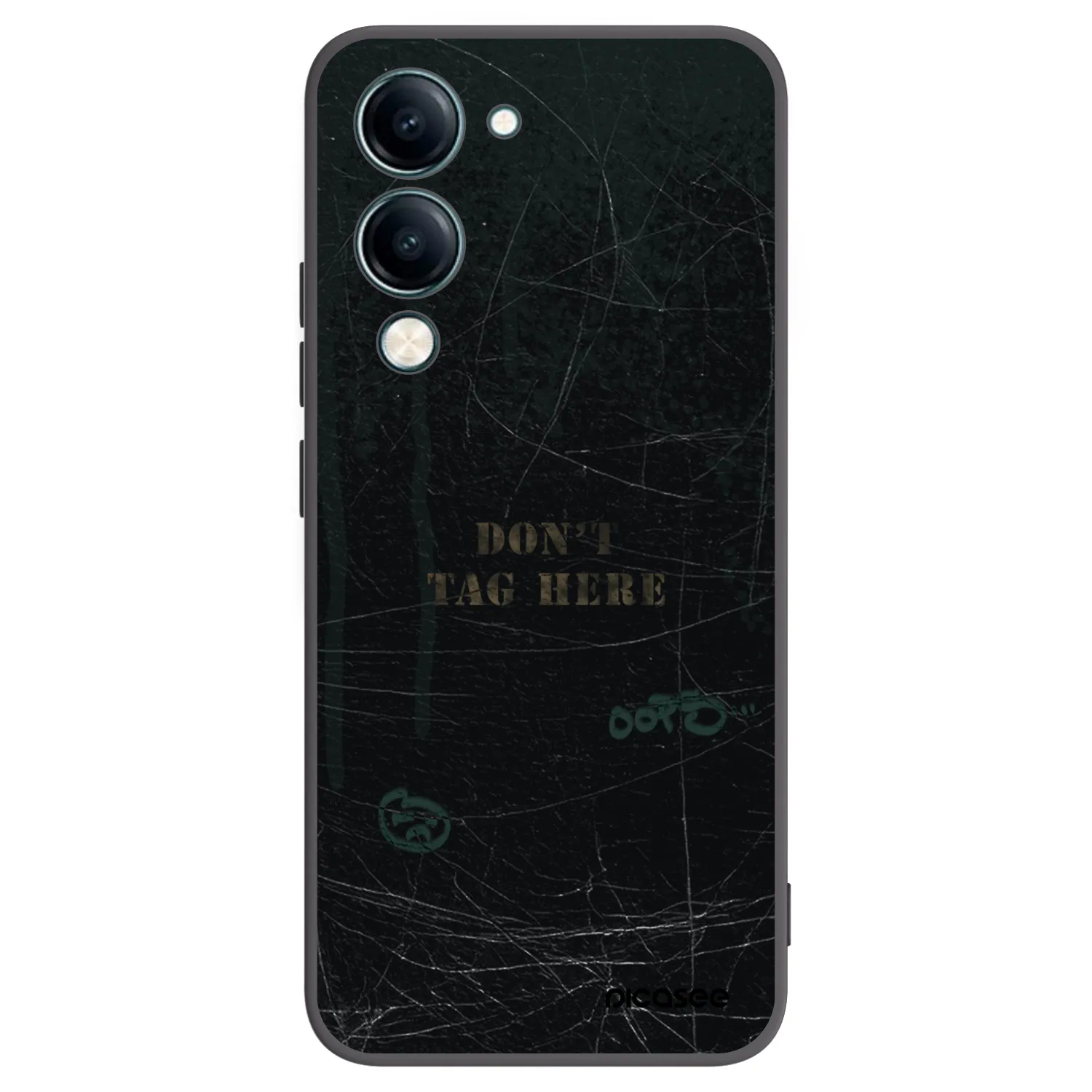 Picasee silikonový černý obal pro Vivo Y29s 5G - DON´T TAG