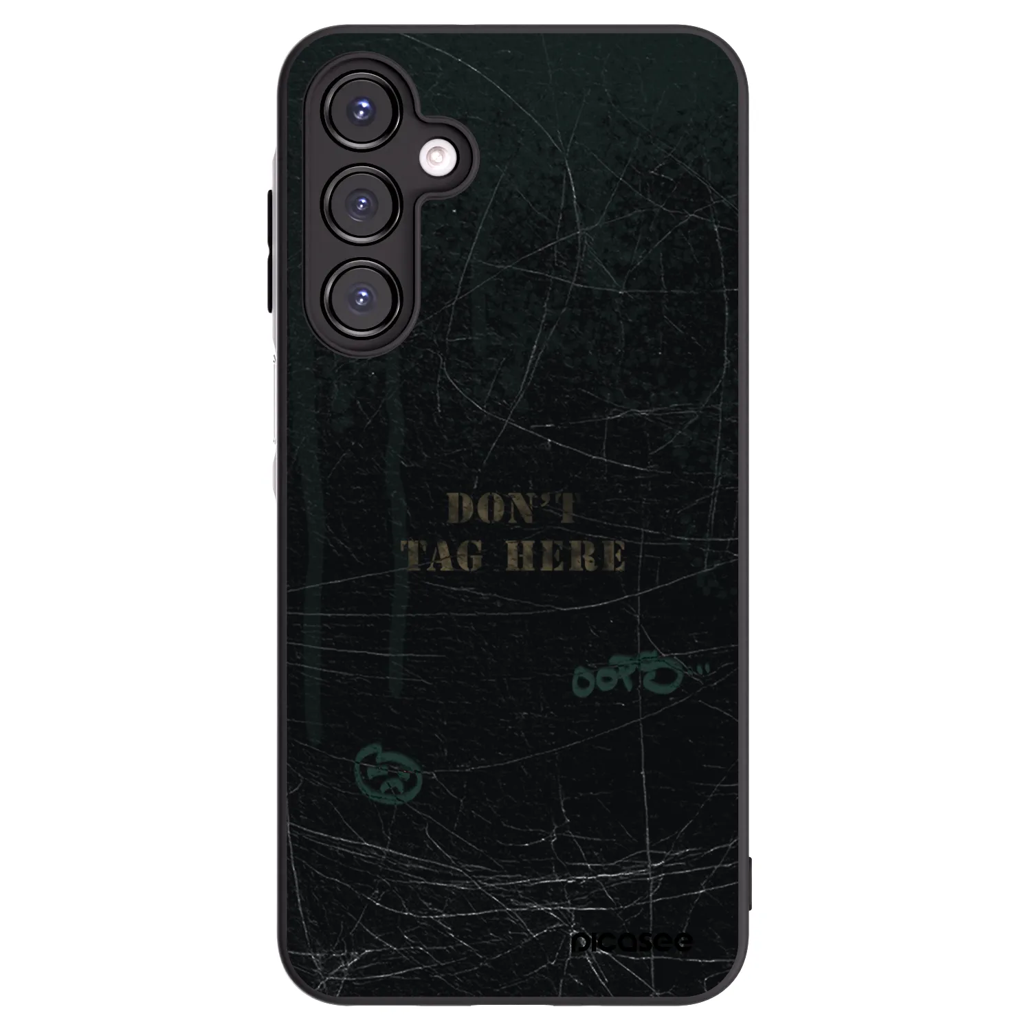 Picasee silikonový černý obal pro Samsung Galaxy A16 4G - DON´T TAG
