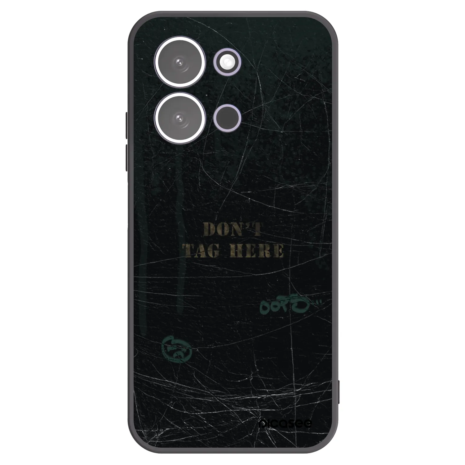 Picasee silikonový černý obal pro Xiaomi Redmi 15C 5G - DON´T TAG