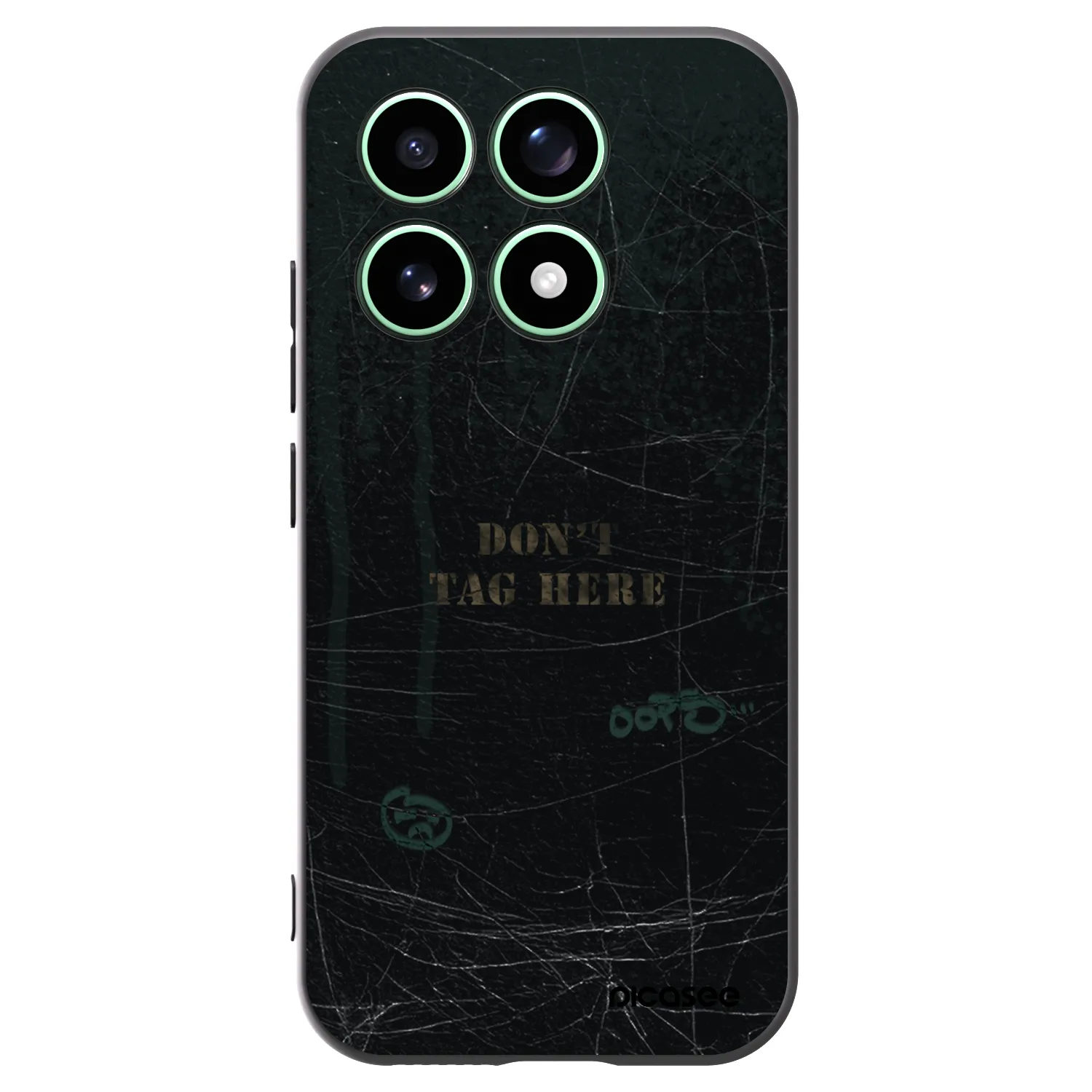 Picasee silikonový černý obal pro Xiaomi 17 - DON´T TAG