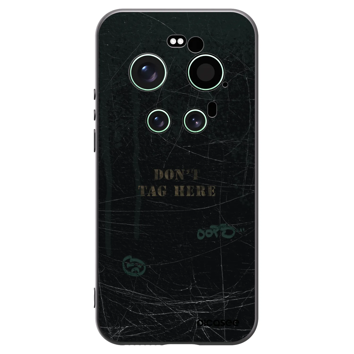 Picasee silikonový černý obal pro Xiaomi 17 Ultra - DON´T TAG