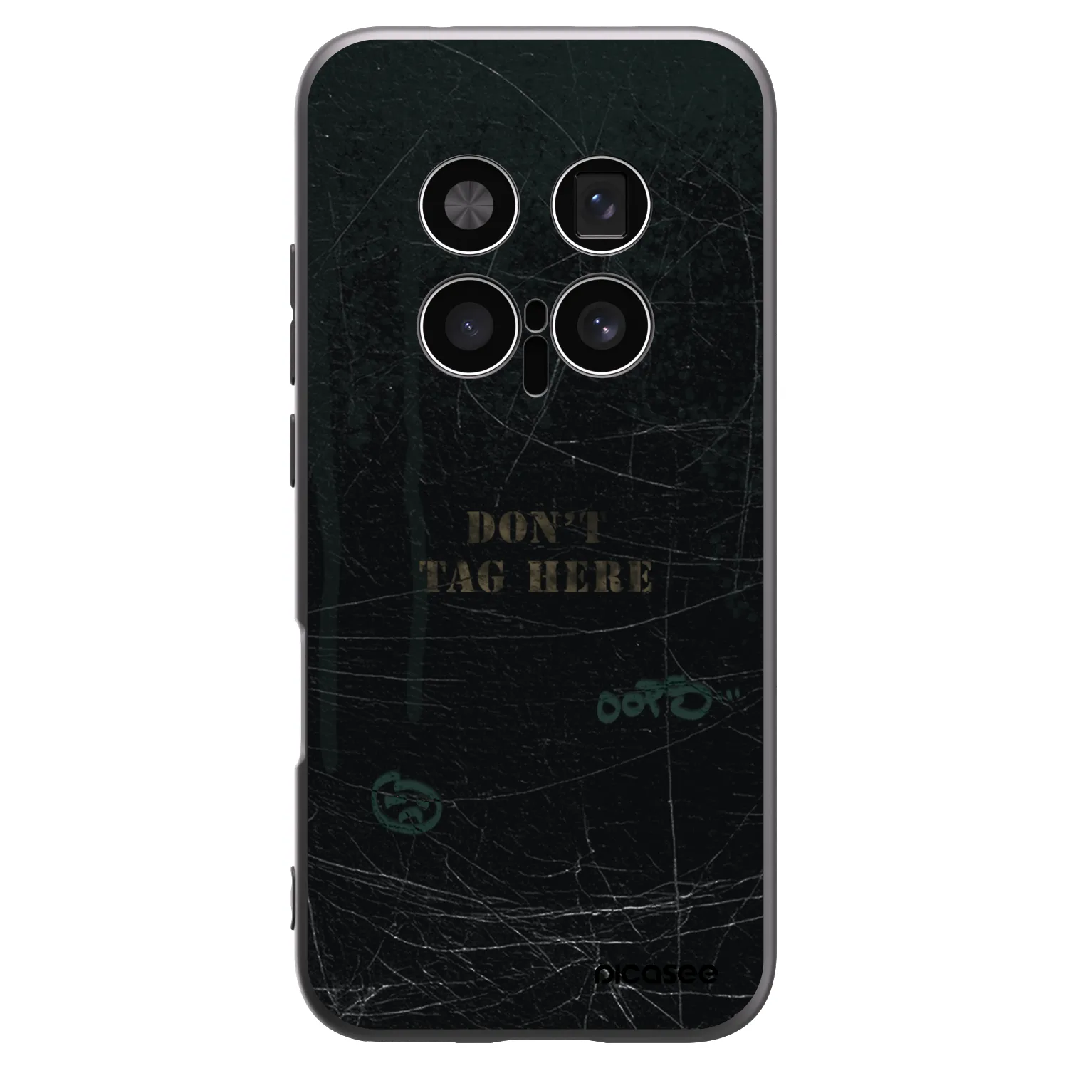 Picasee silikonový černý obal pro Honor Magic8 Pro 5G - DON´T TAG