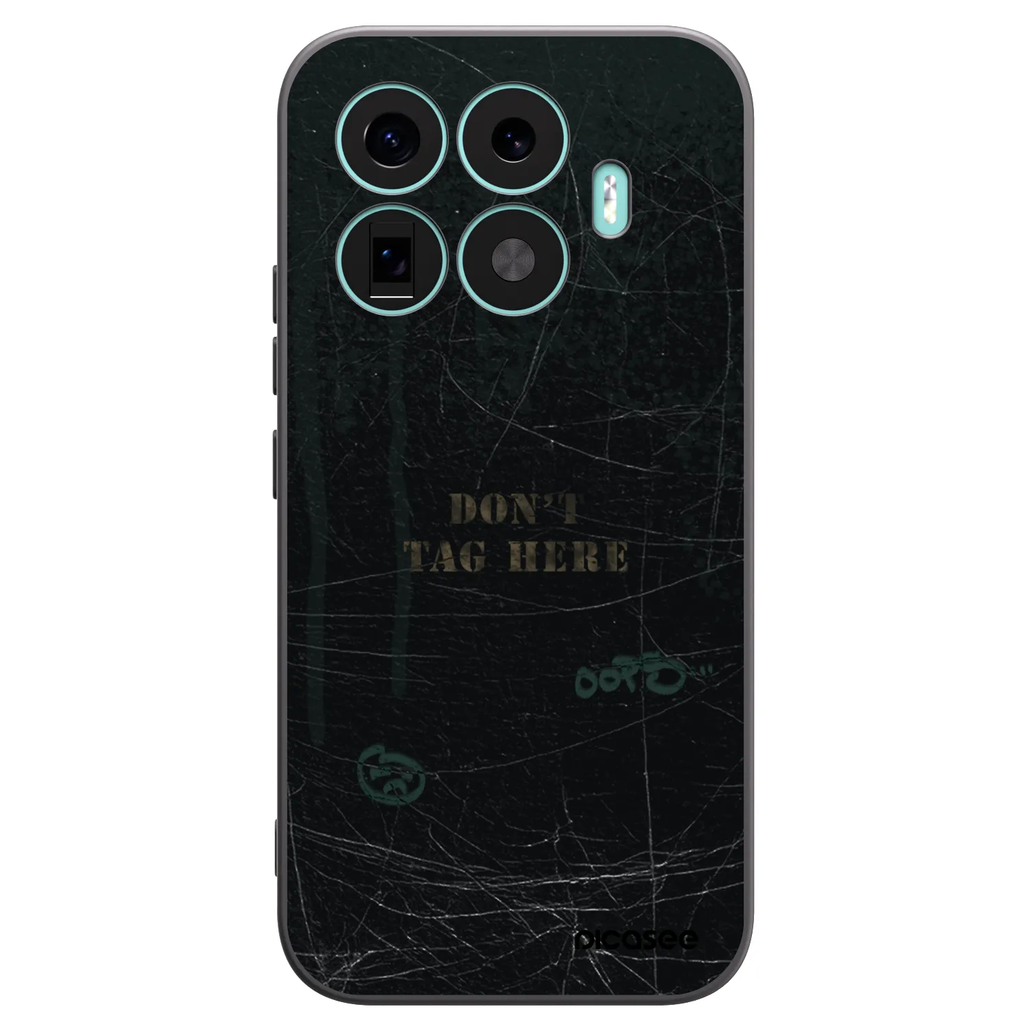 Picasee silikonový černý obal pro Xiaomi 17T - DON´T TAG