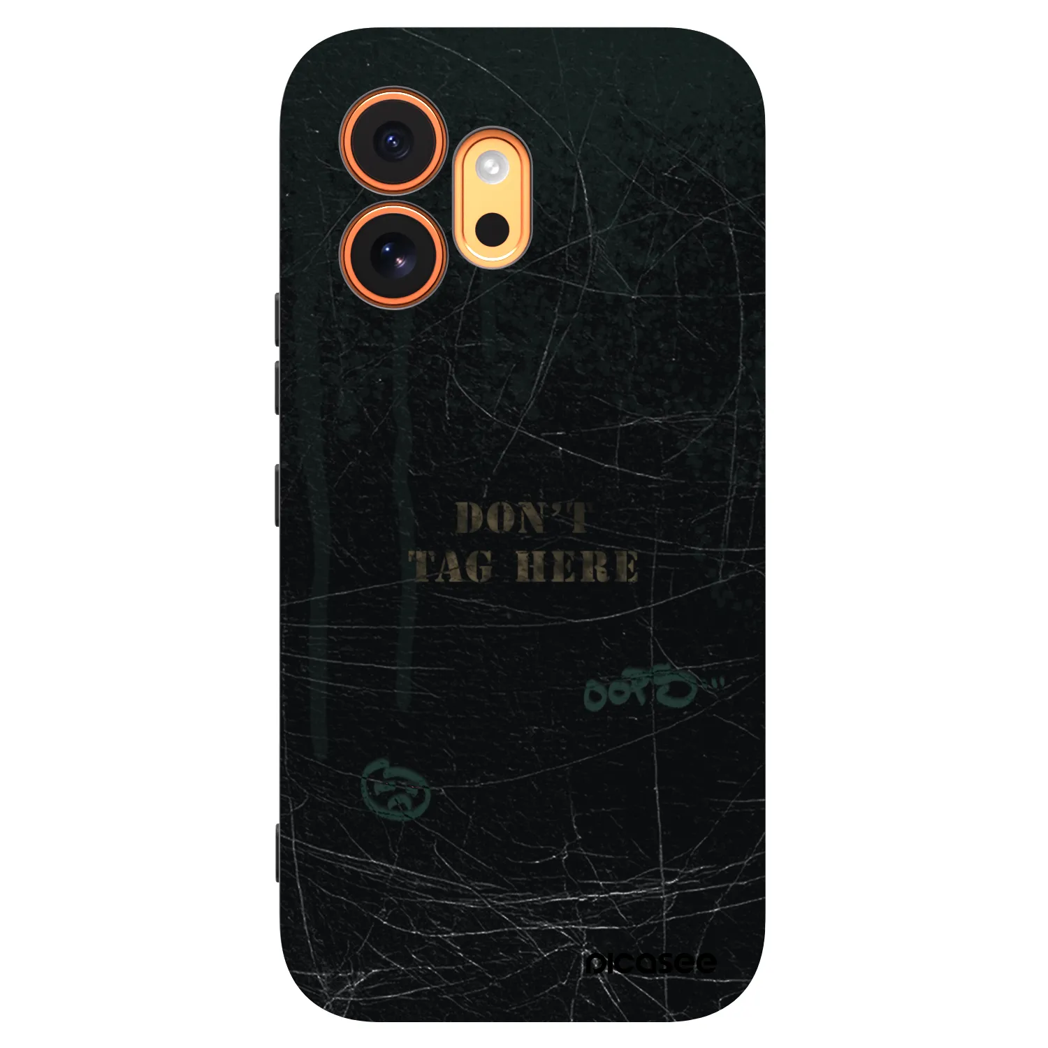 Picasee silikonový černý obal pro Honor 600 - DON´T TAG