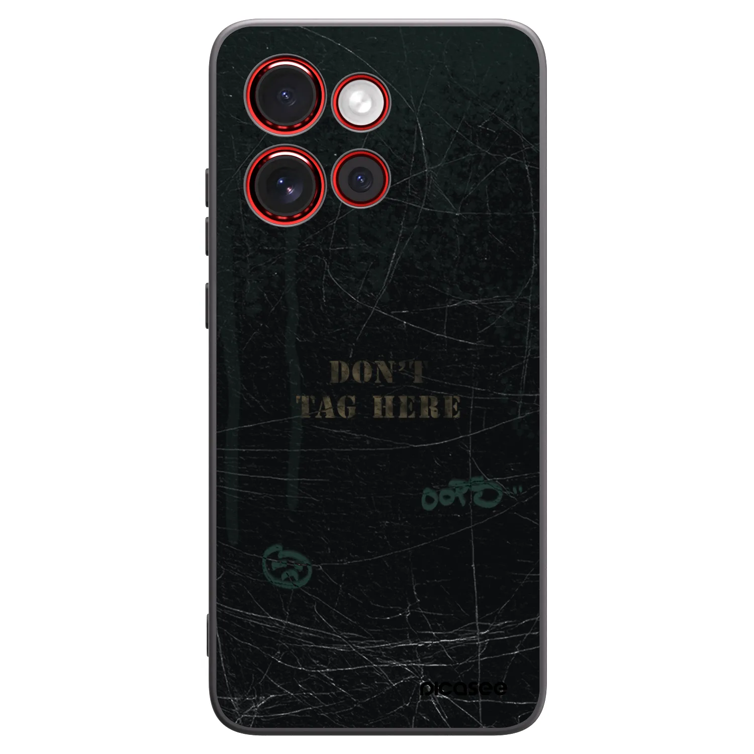 Picasee silikonový černý obal pro Motorola Edge 60 Neo 5G - DON´T TAG
