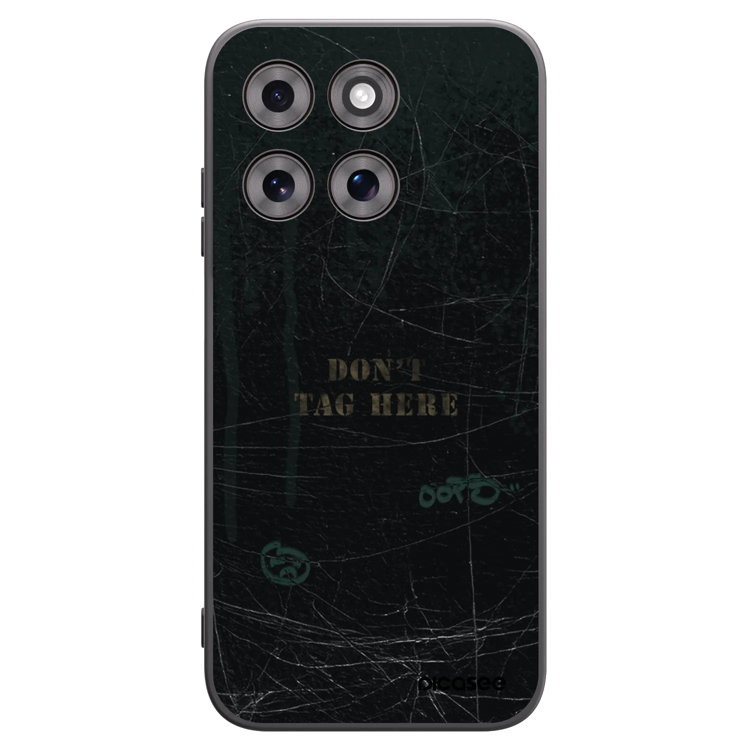 Picasee silikonový černý obal pro Motorola Moto G77 - DON´T TAG