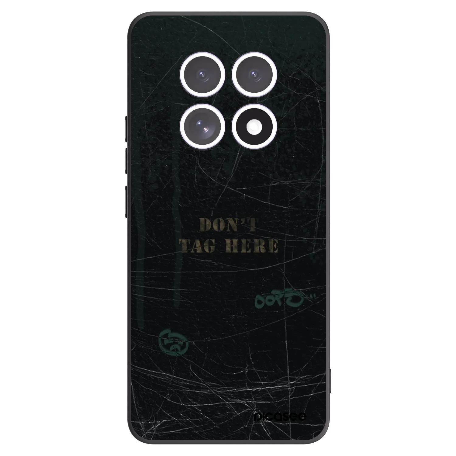 Picasee silikonový černý obal pro Xiaomi Redmi Note 15 5G - DON´T TAG