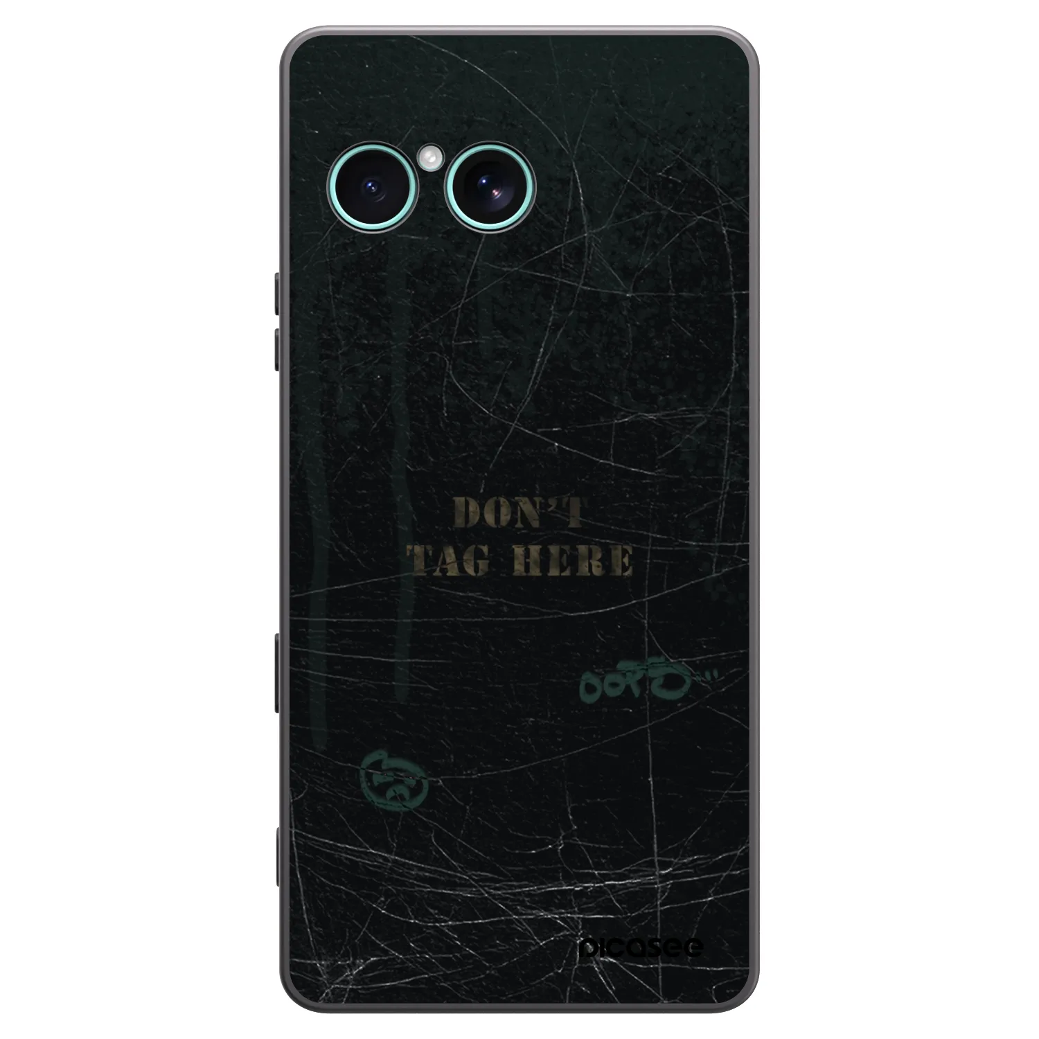 Picasee silikonový černý obal pro Sony Xperia 10 VII - DON´T TAG