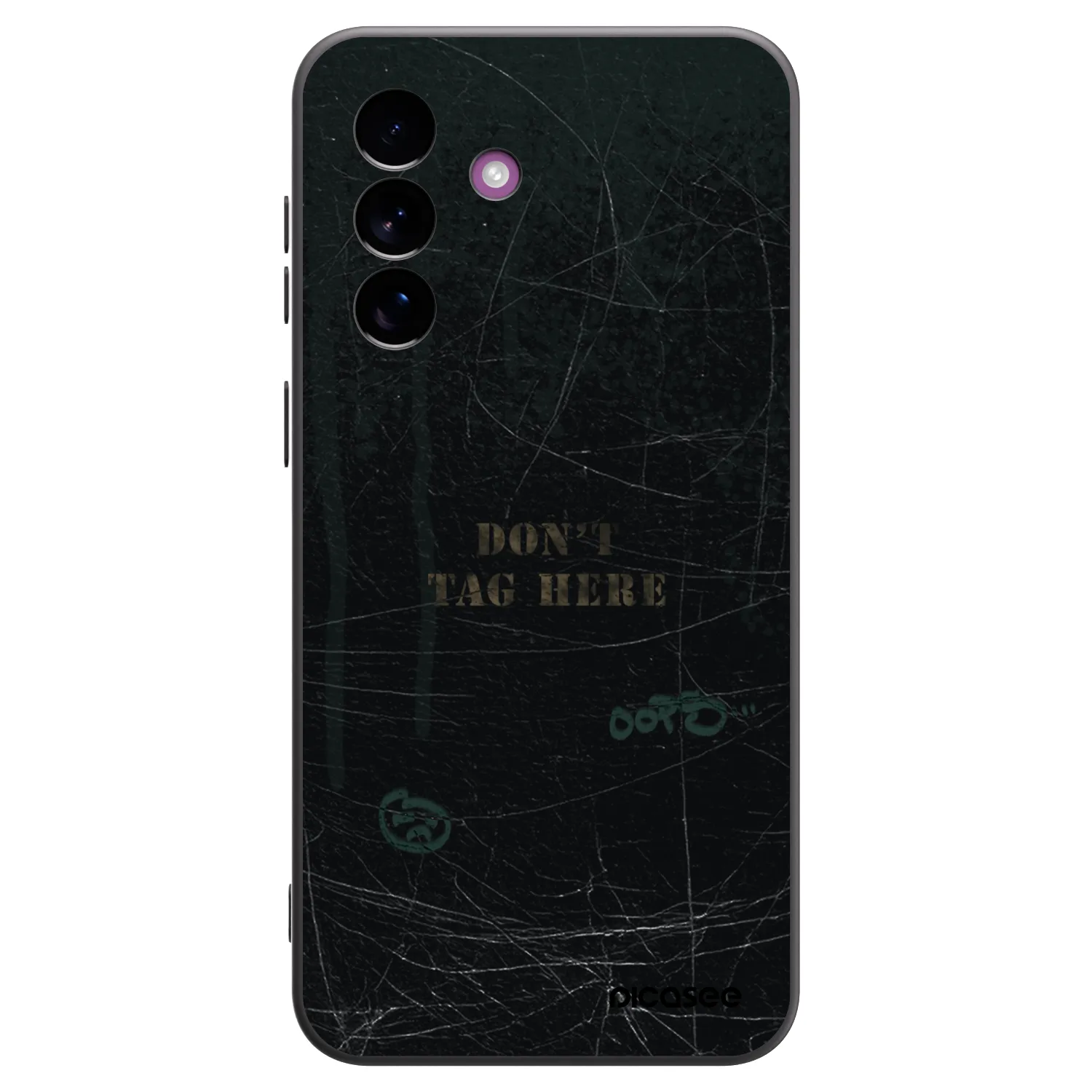 Picasee silikonový černý obal pro Samsung Galaxy A37 - DON´T TAG