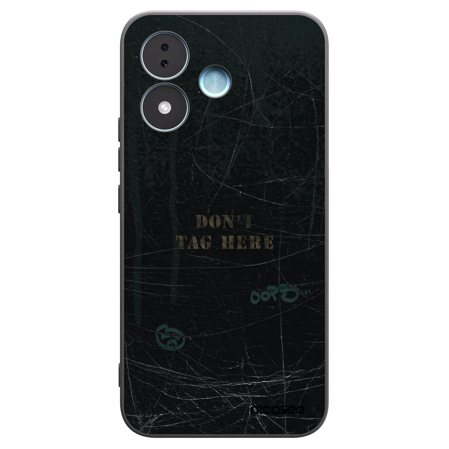Picasee silikonový černý obal pro Xiaomi Redmi Note 17 5G - DON´T TAG