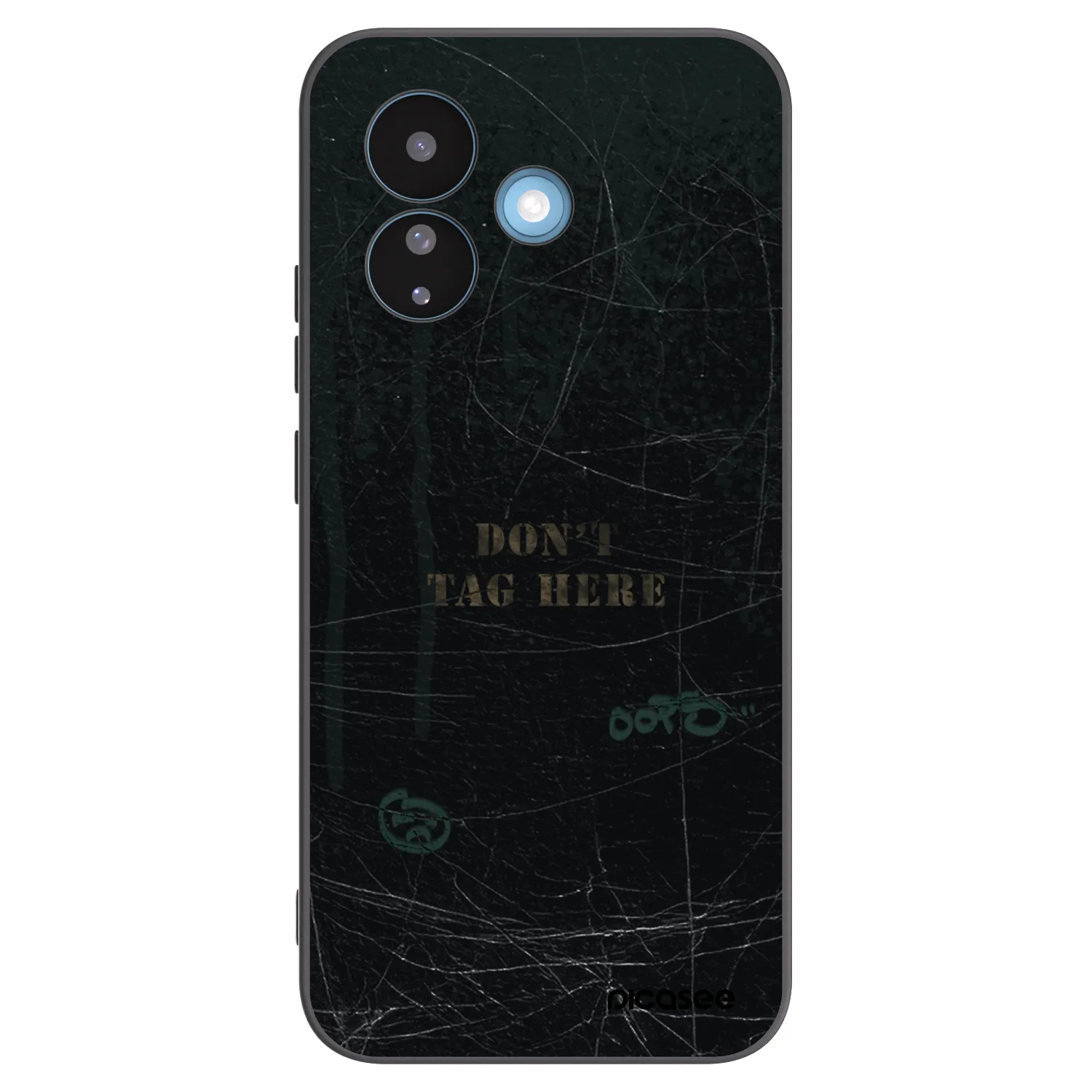 Picasee silikonový černý obal pro Xiaomi Redmi Note 17 Pro 5G - DON´T TAG