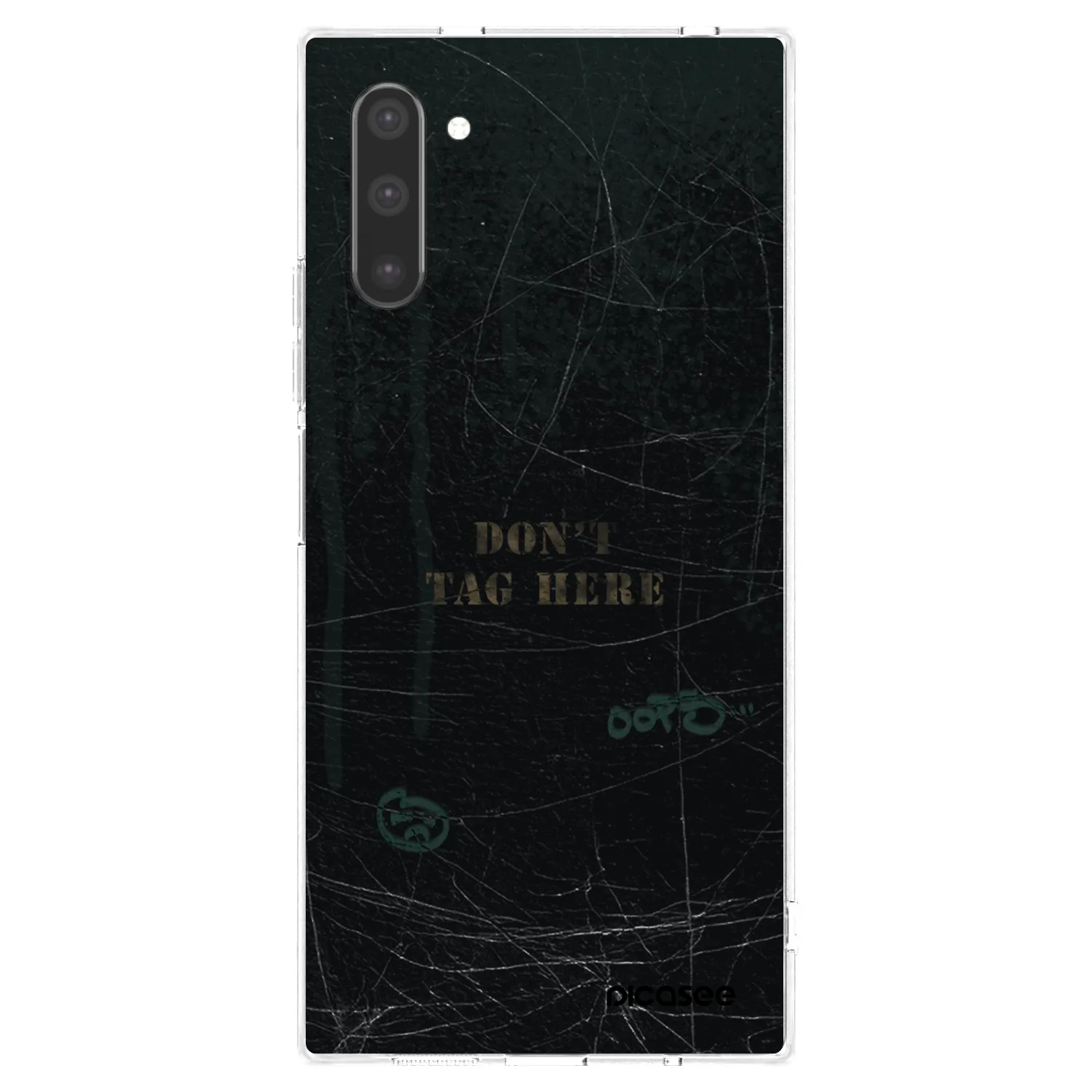 Picasee silikonový průhledný obal pro Samsung Galaxy Note 10 N970F - DON´T TAG