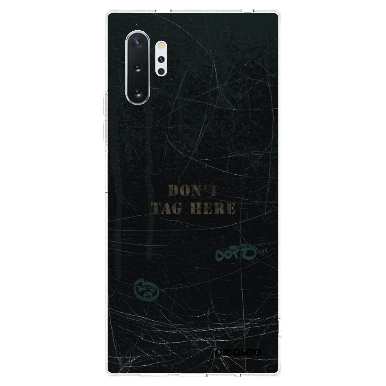 Picasee silikonový průhledný obal pro Samsung Galaxy Note 10+ N975F - DON´T TAG