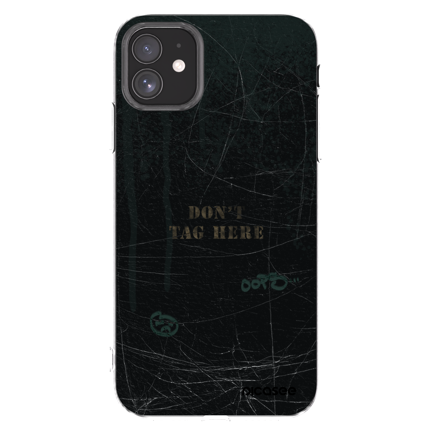 Picasee silikonový průhledný obal pro Apple iPhone 11 - DON´T TAG
