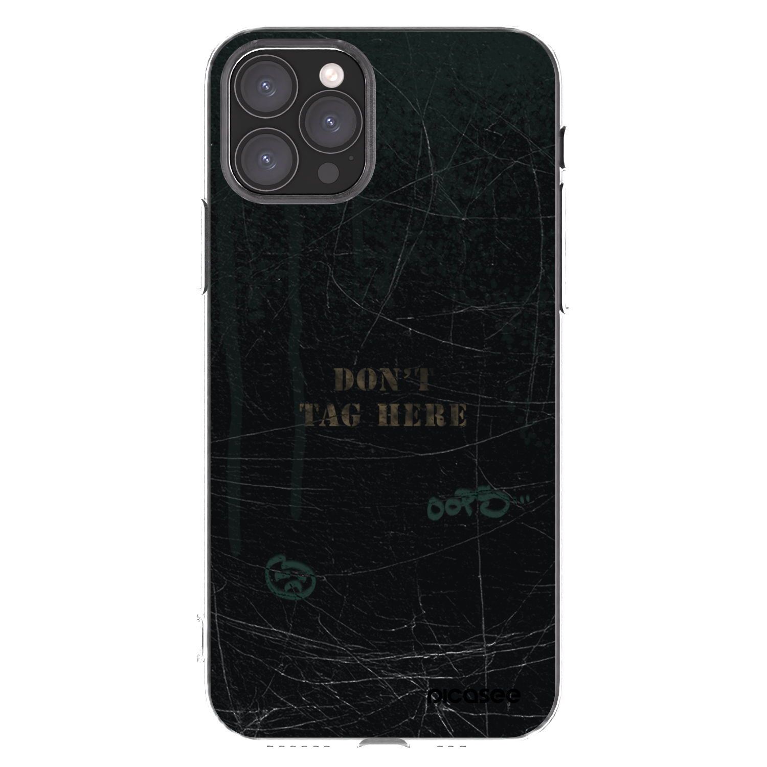 Picasee silikonový průhledný obal pro Apple iPhone 11 Pro - DON´T TAG