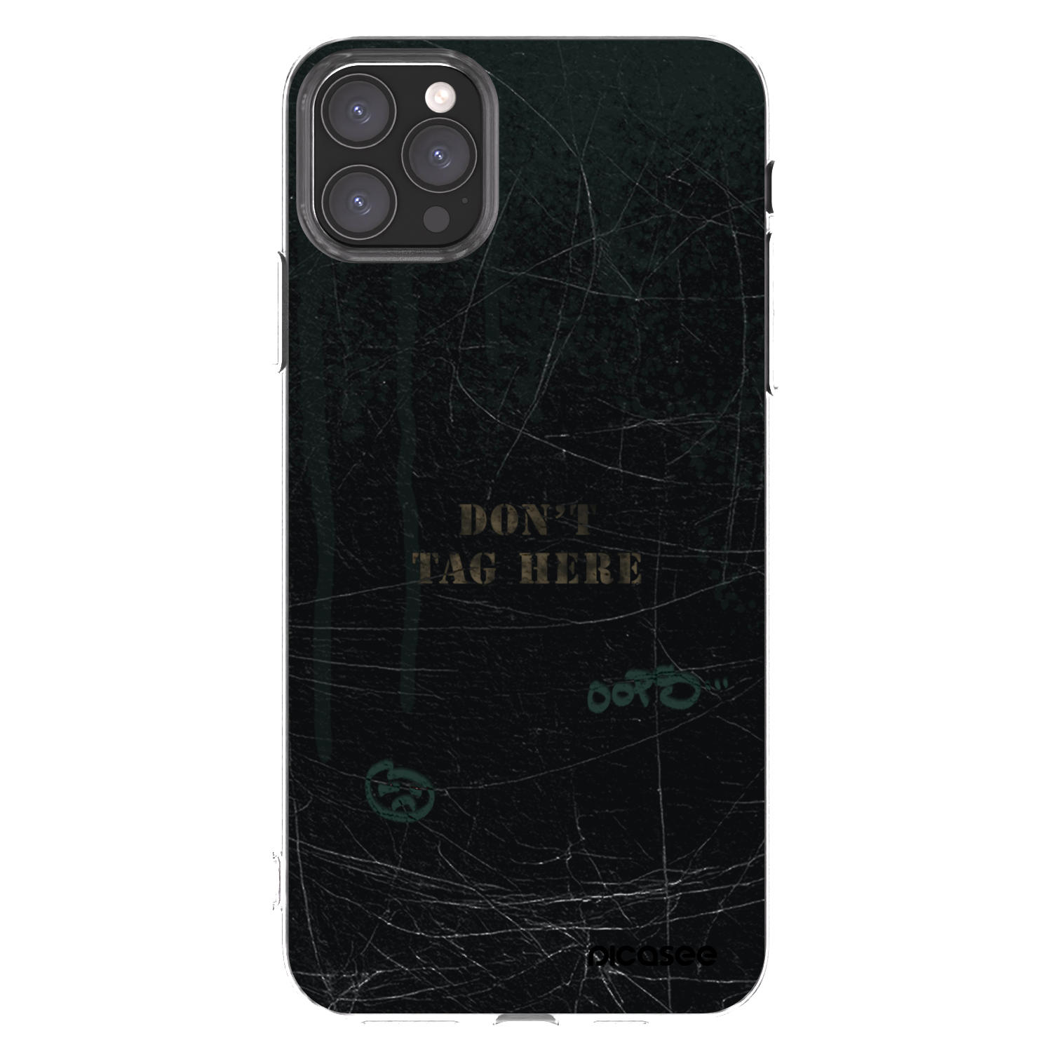 Picasee silikonový průhledný obal pro Apple iPhone 11 Pro Max - DON´T TAG