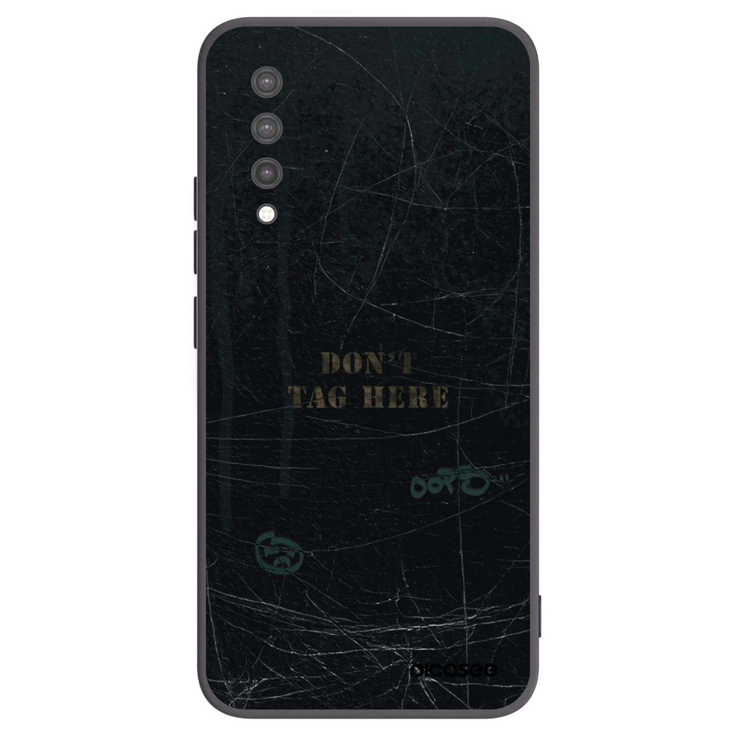 Picasee silikonový černý obal pro Xiaomi Mi 9 Lite - DON´T TAG