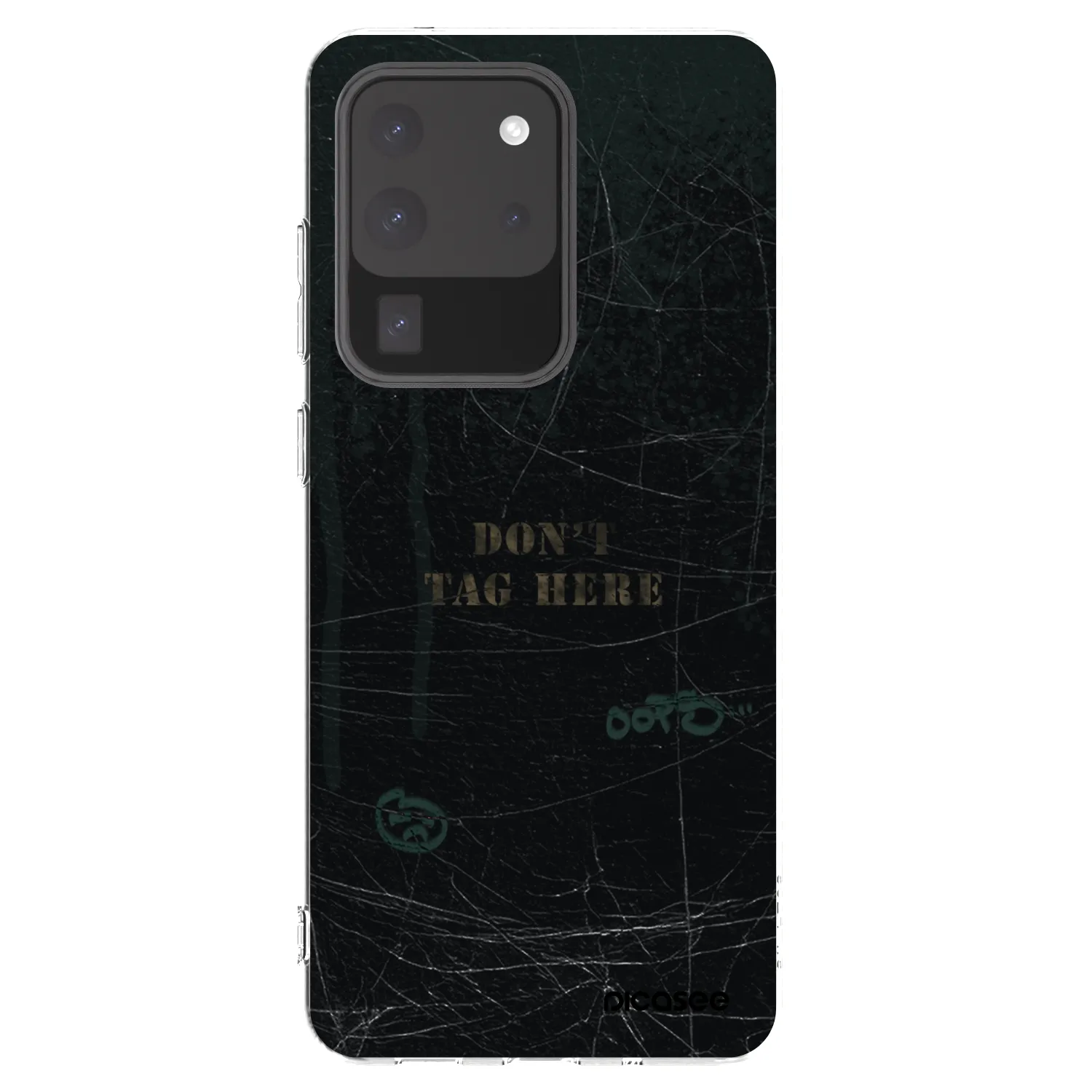 Picasee silikonový průhledný obal pro Samsung Galaxy S20 Ultra 5G G988F - DON´T TAG