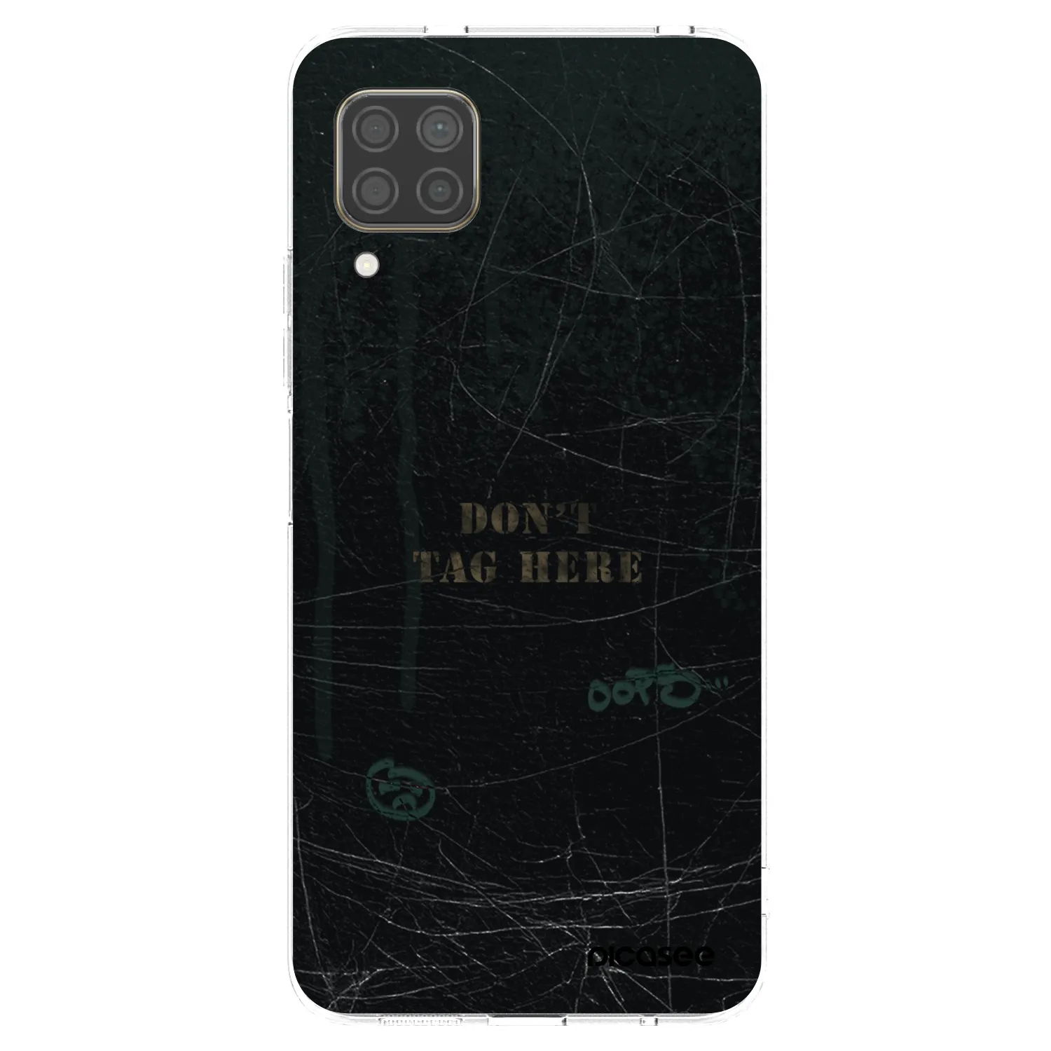 Picasee silikonový průhledný obal pro Huawei P40 Lite - DON´T TAG