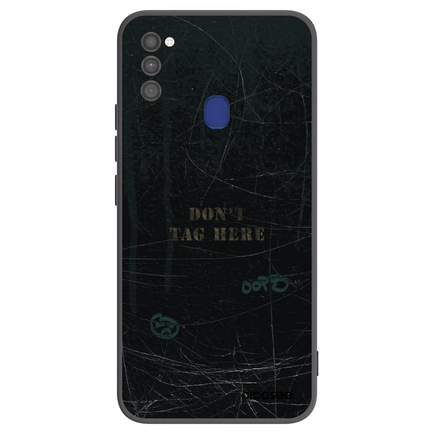 Picasee silikonový černý obal pro Samsung Galaxy M21 M215F - DON´T TAG
