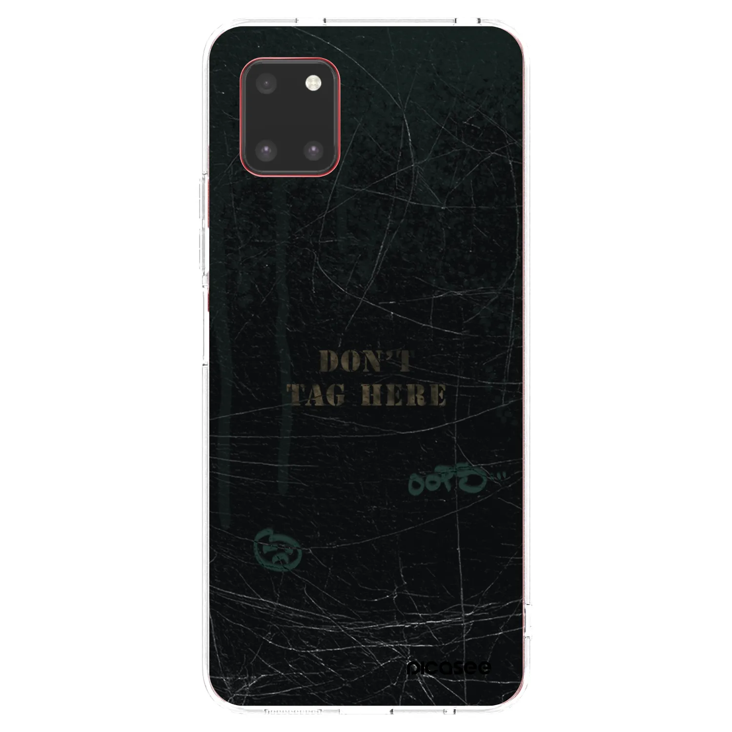 Picasee silikonový průhledný obal pro Samsung Galaxy Note 10 Lite N770F - DON´T TAG