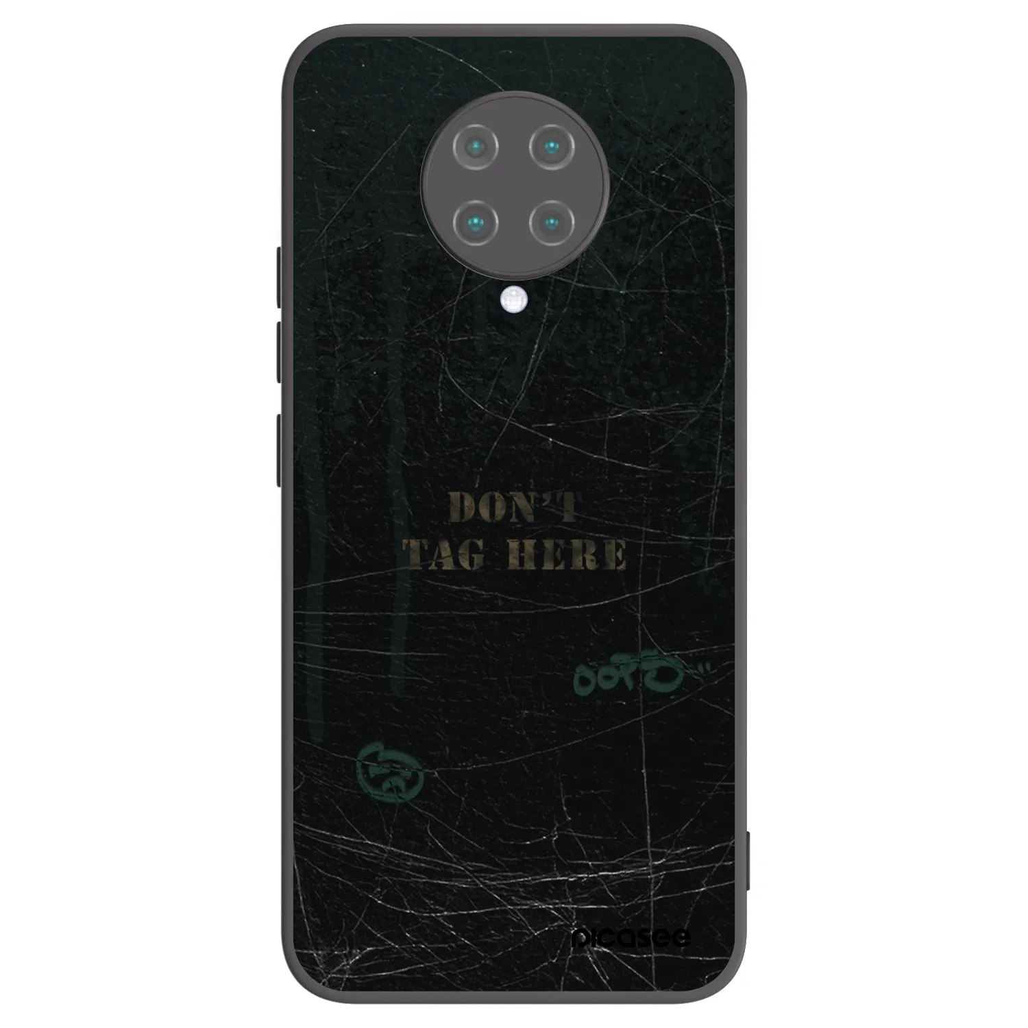 Picasee silikonový černý obal pro Xiaomi Poco F2 Pro - DON´T TAG