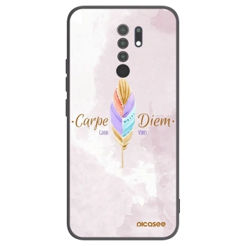 Picasee silikonový černý obal pro Xiaomi Redmi 9 - Užívej dne