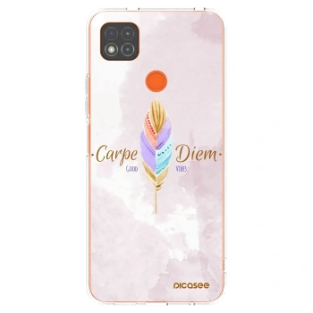 Picasee silikonový průhledný obal pro Xiaomi Redmi 9C - Užívej dne