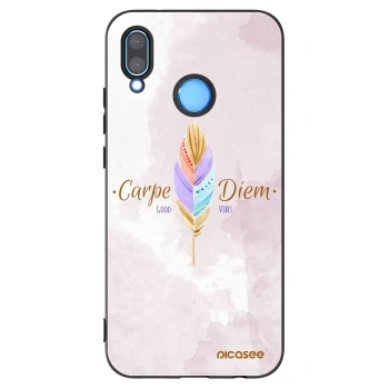 Picasee silikonový černý obal pro Huawei P20 Lite - Užívej dne