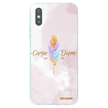 Picasee silikonový průhledný obal pro Xiaomi Redmi 9AT - Užívej dne