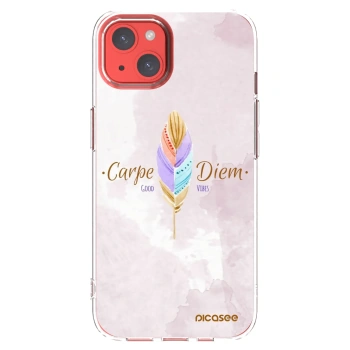 Picasee silikonový průhledný obal pro Apple iPhone 13 - Užívej dne